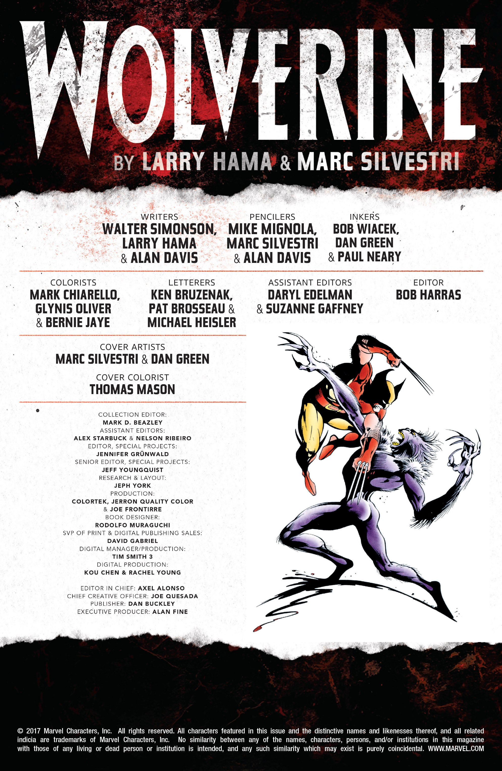 Wolverine by Larry Hama & Marc Silvestri (2017): Chapter 1 - Page 3