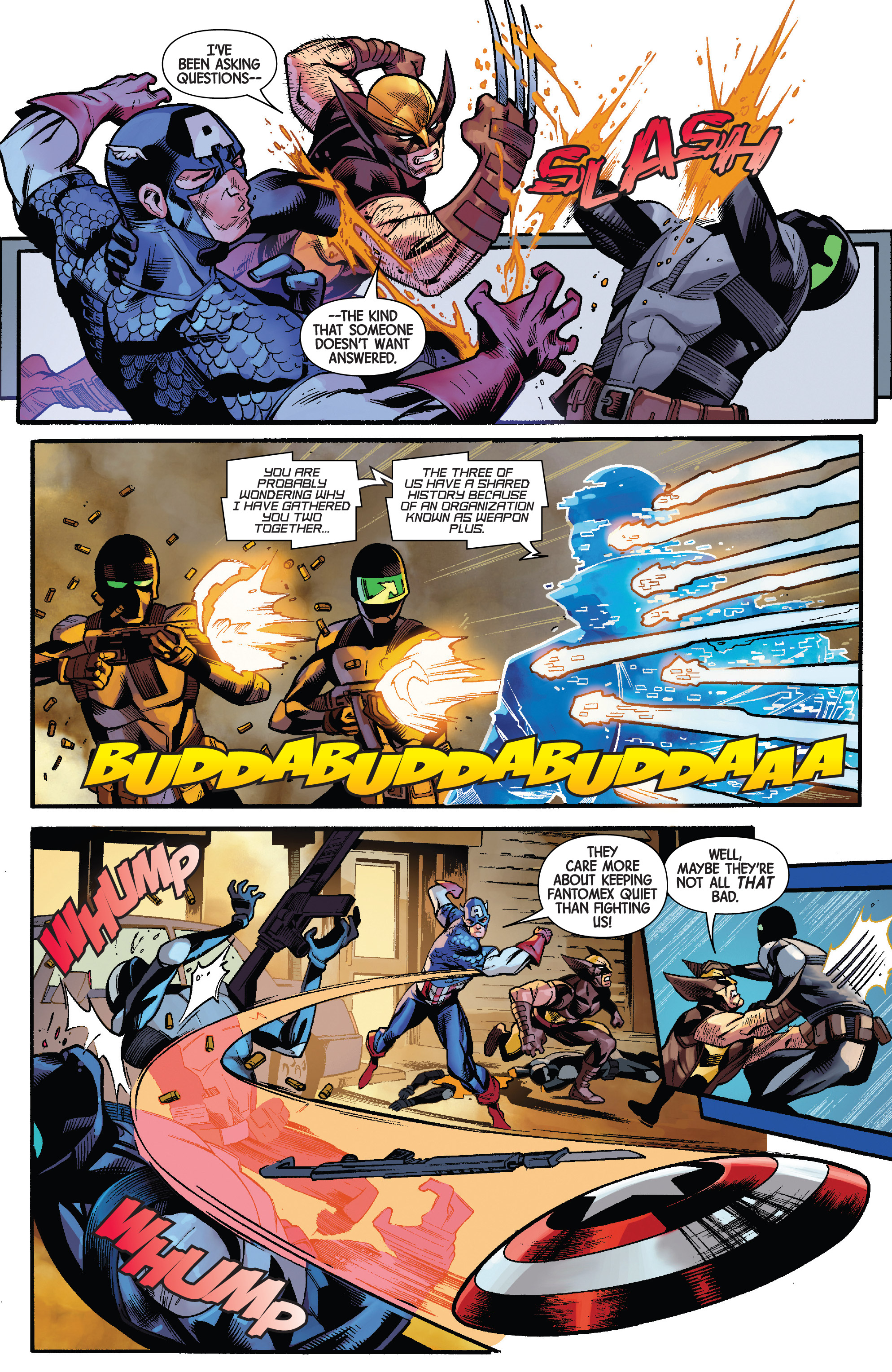 Wolverine & Captain America: Weapon Plus (2019): Chapter 1 - Page 7