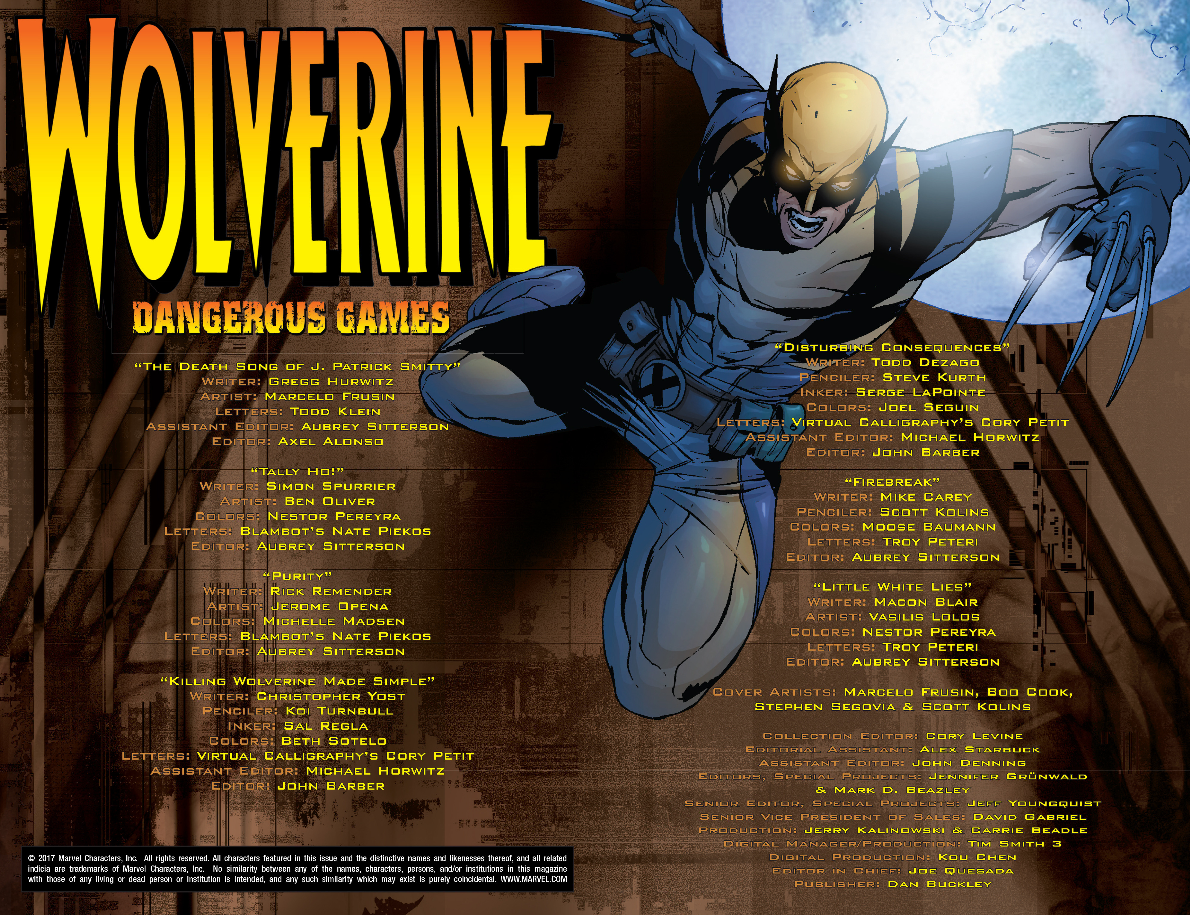 Wolverine: Dangerous Games (2017): Chapter 1 - Page 3