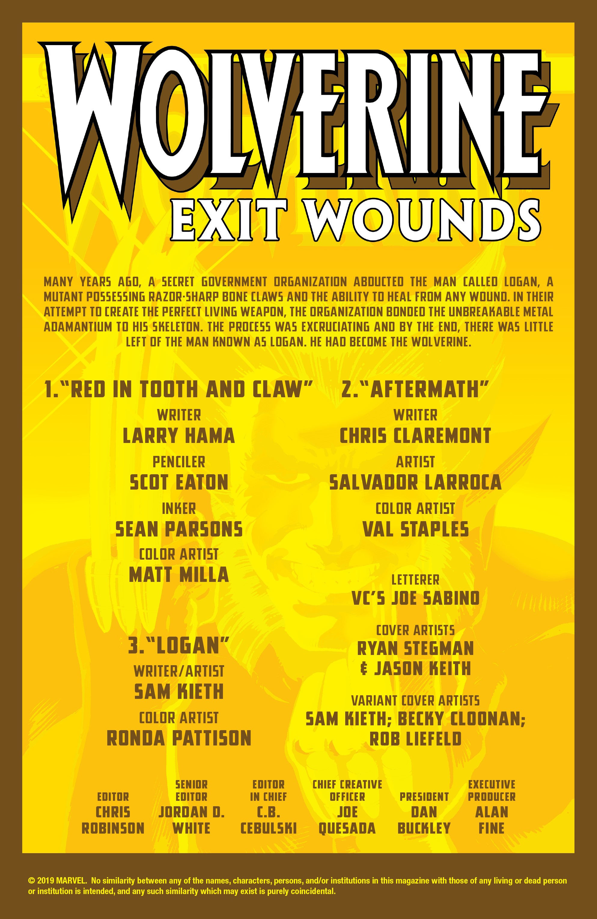 Wolverine: Exit Wounds (2019): Chapter 1 - Page 2