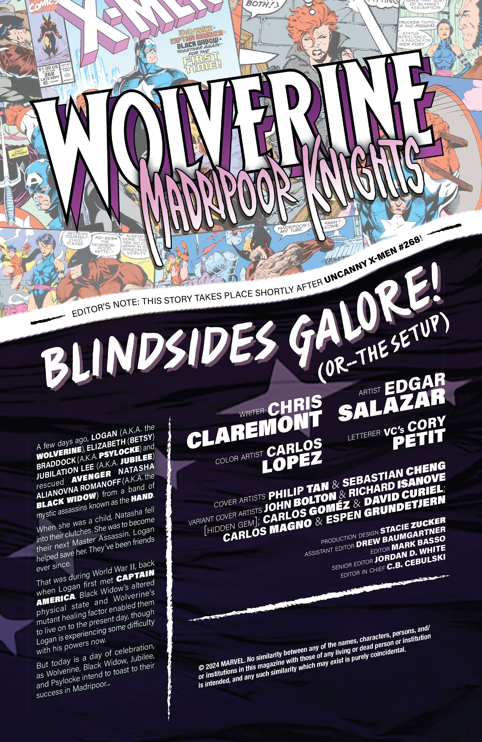 Wolverine: Madripoor Knights (2024-): Chapter 1 - Page 2