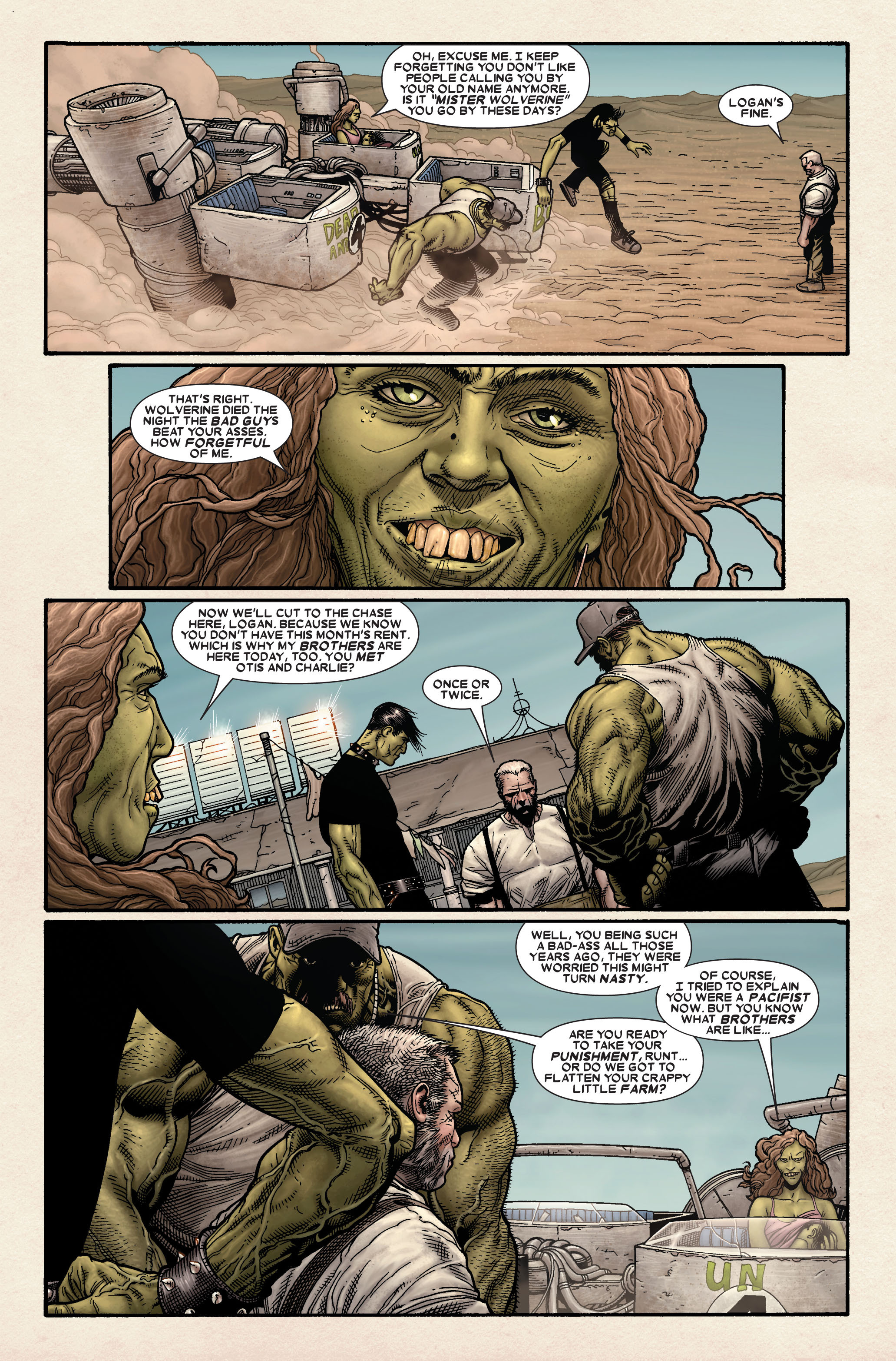 Wolverine: Old Man Logan (2011): Chapter 1 - Page 14