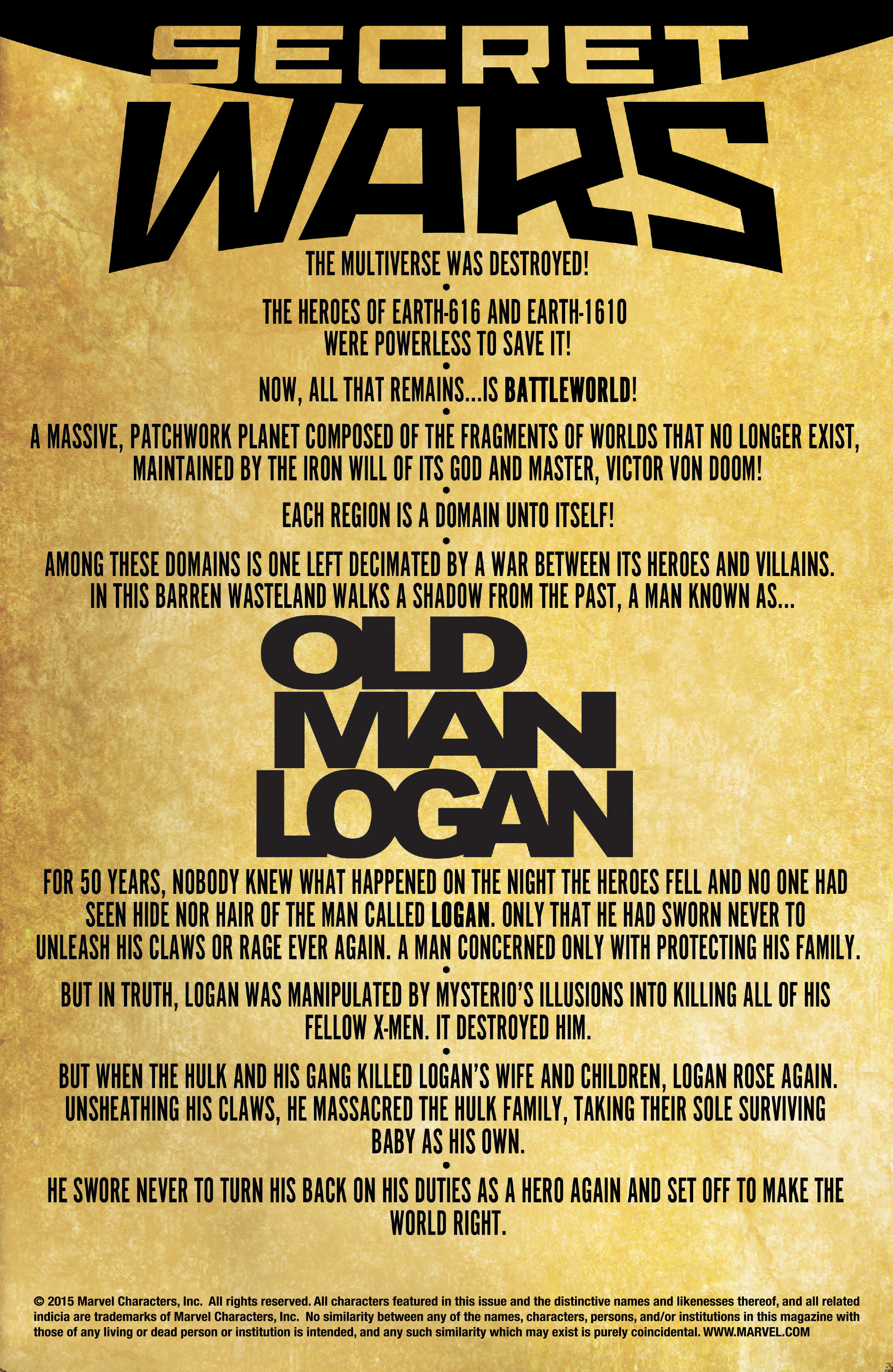 Wolverine: Old Man Logan (2015-): Chapter vol.-0-warzones - Page 4