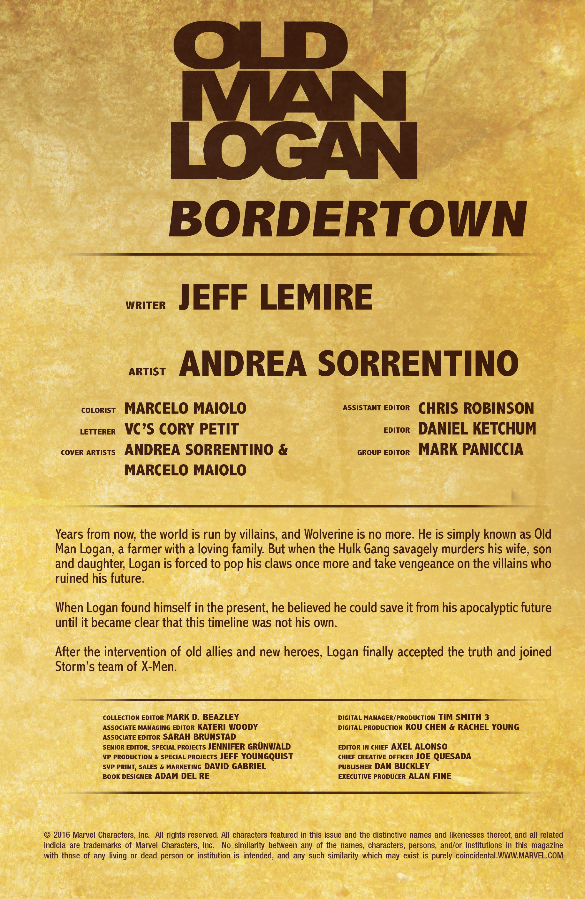 Wolverine: Old Man Logan (2015-): Chapter vol.-2-bordertown - Page 2