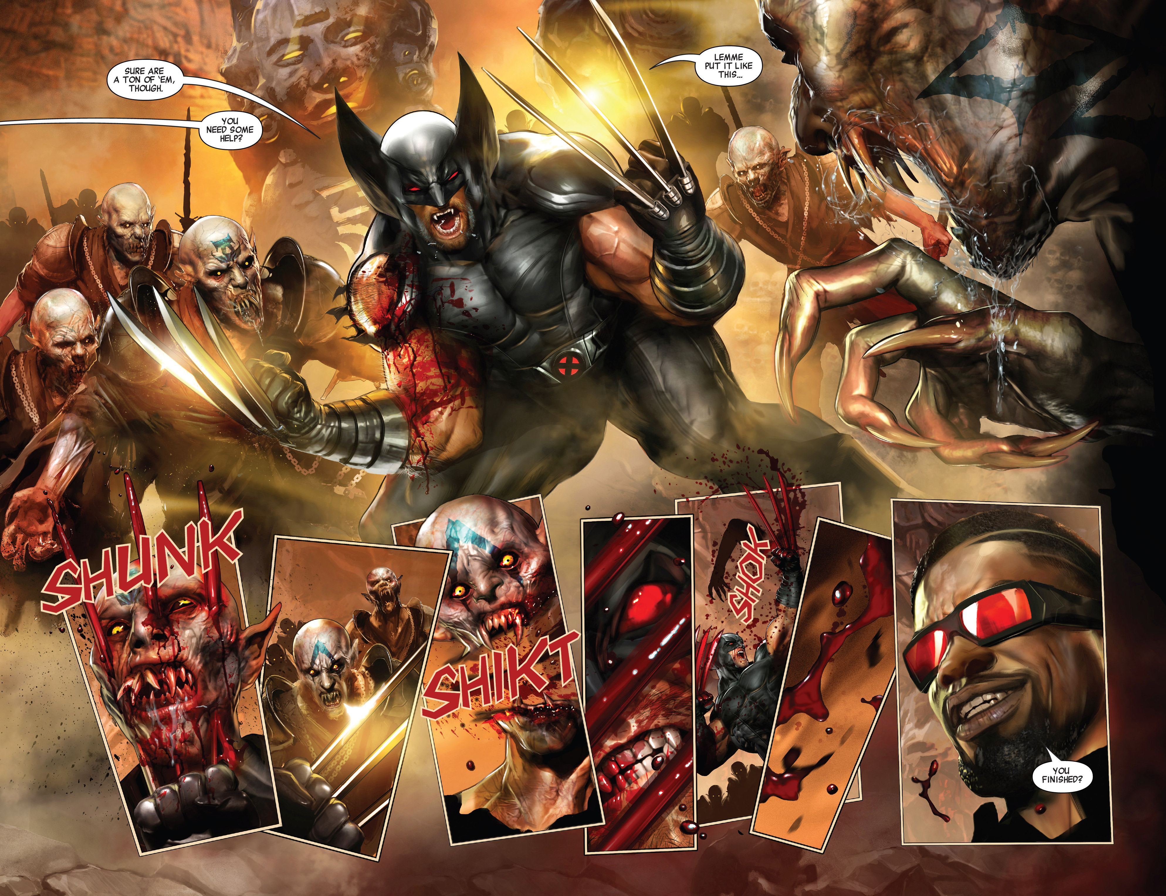 Wolverine Vs. Blade Special (2019): Chapter 1 - Page 6