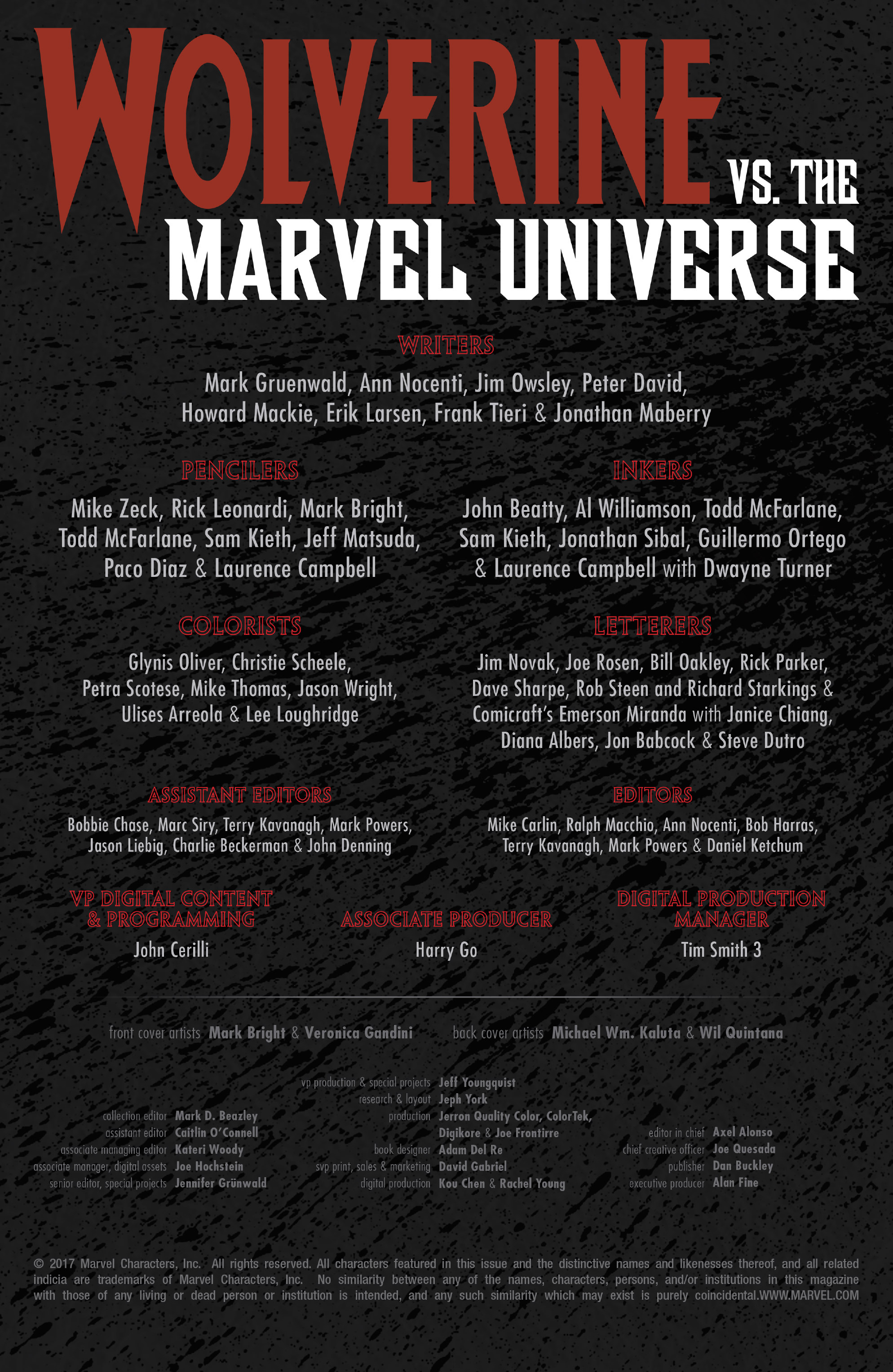 Wolverine vs. The Marvel Universe (2017): Chapter 1 - Page 3