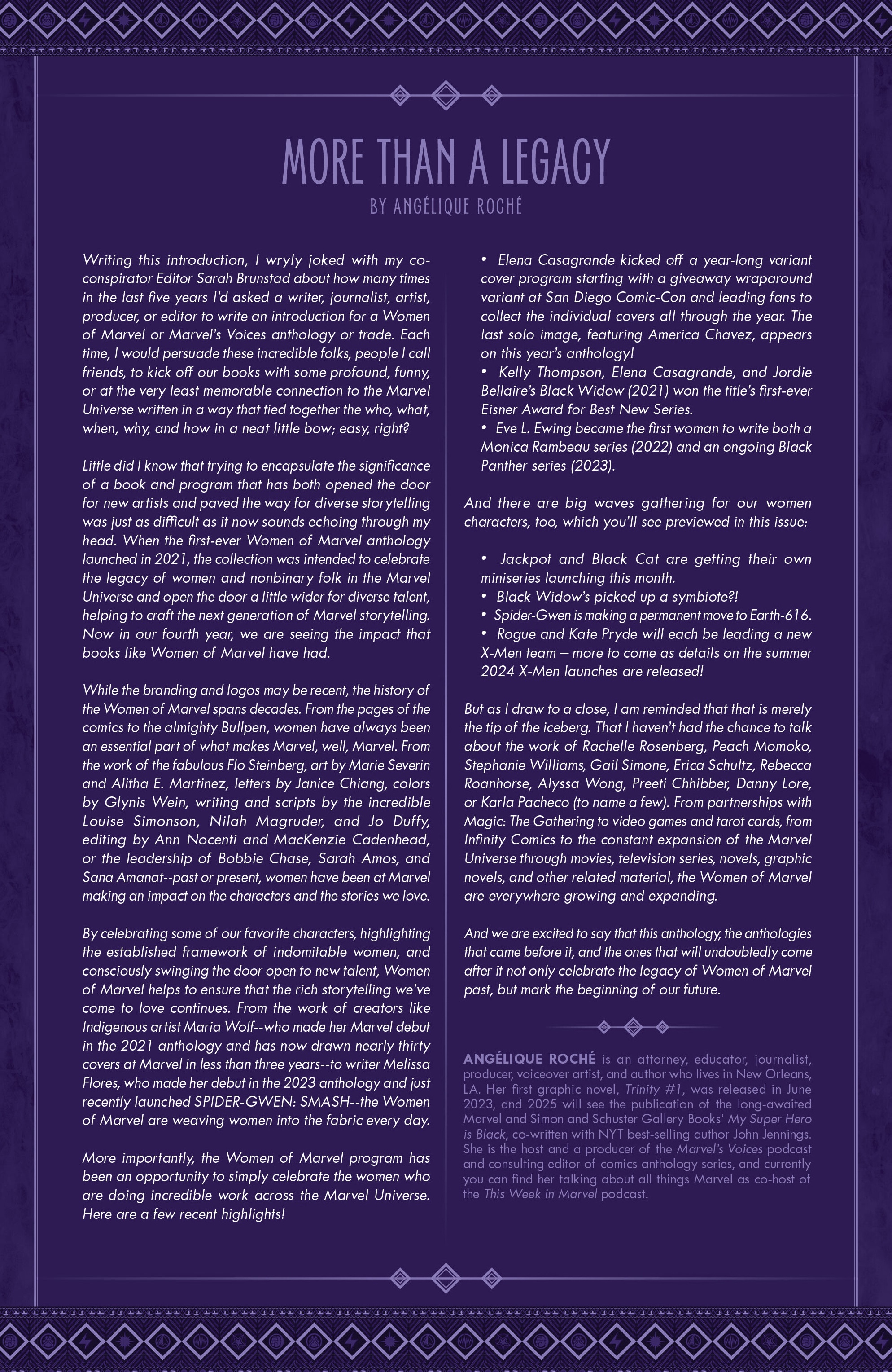 Women of Marvel (2024-): Chapter 1 - Page 2