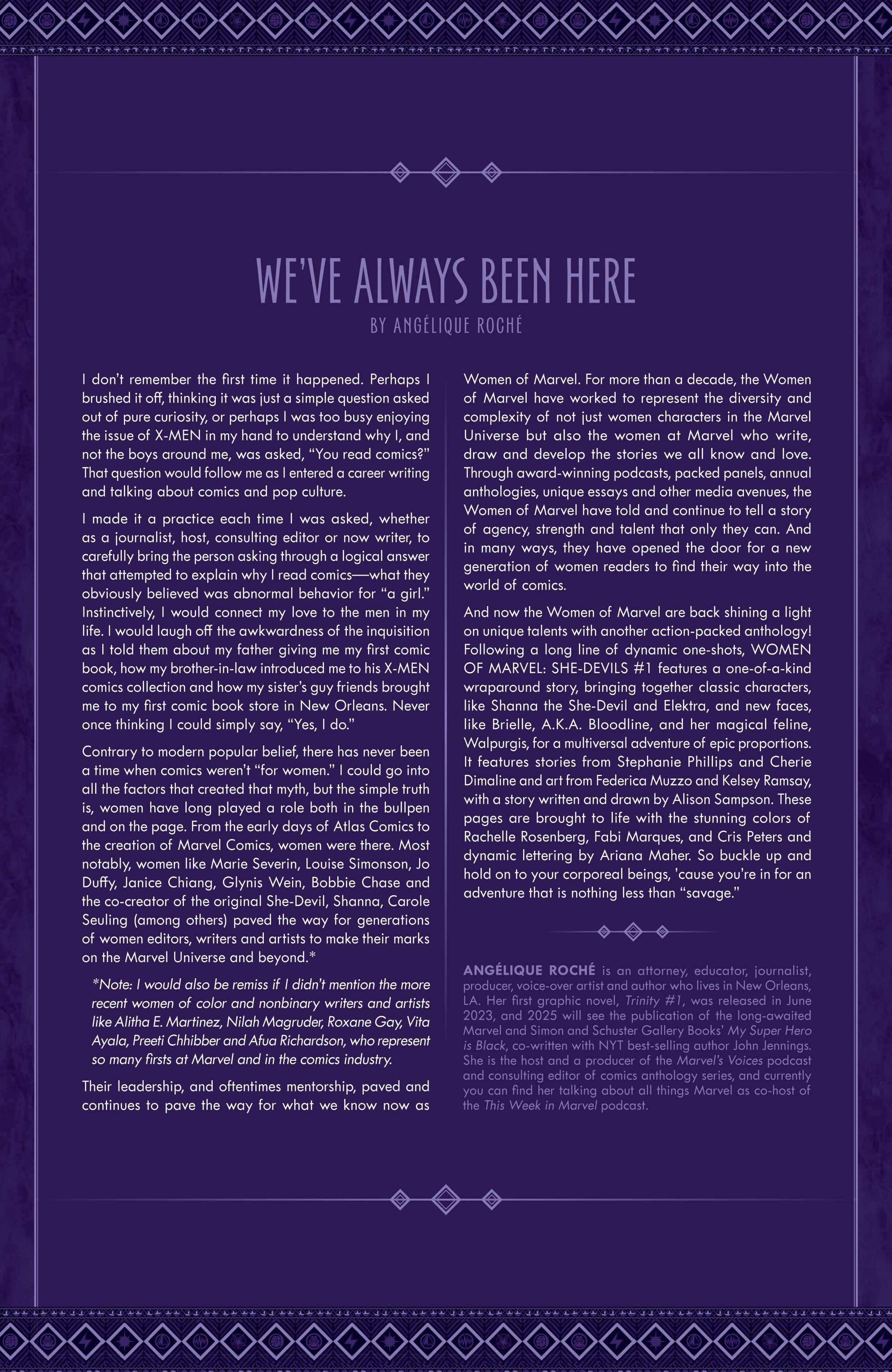 Women of Marvel: She-Devils (2025-): Chapter 1 - Page 2