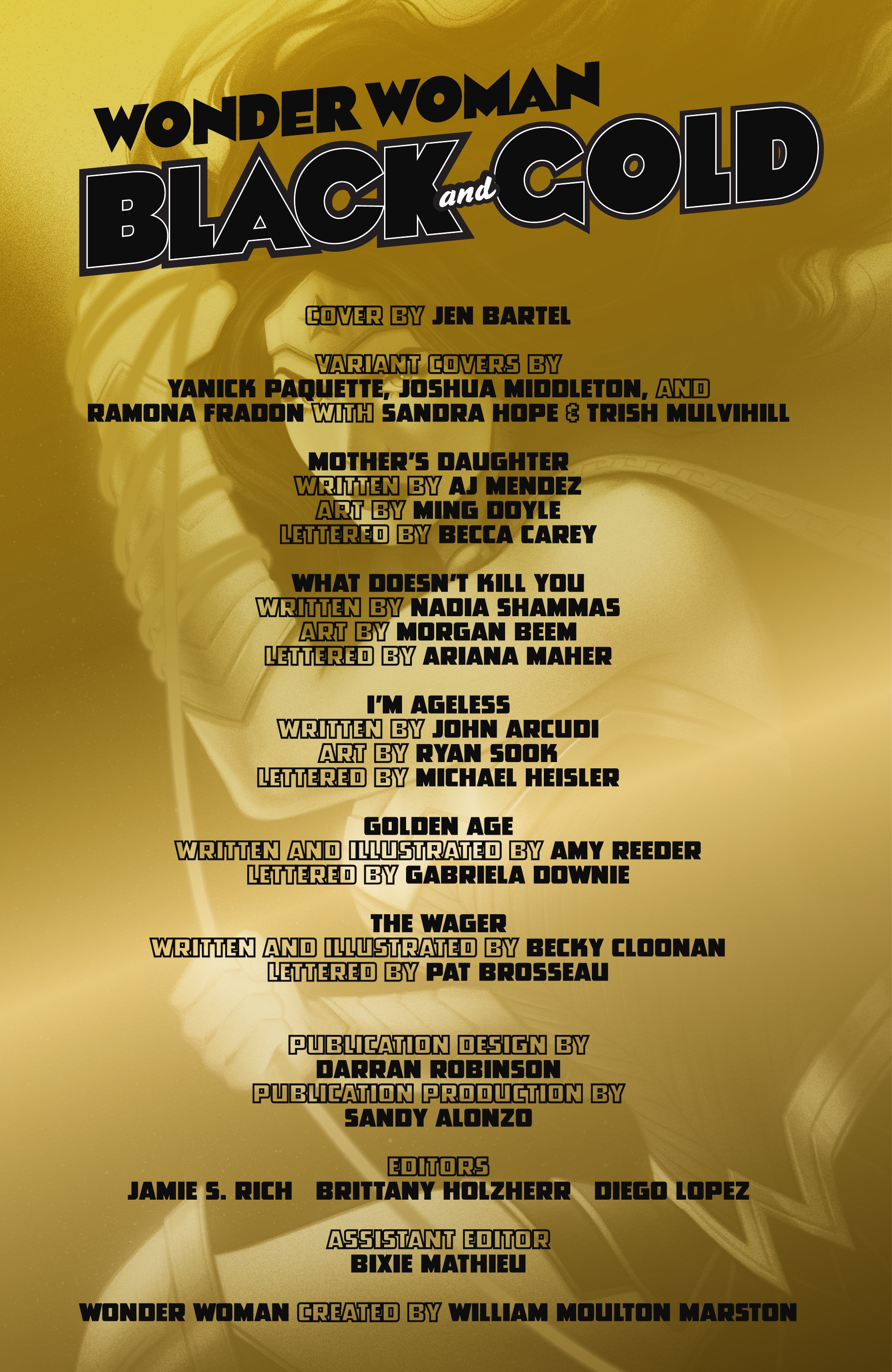 Wonder Woman Black & Gold (2021-): Chapter 1 - Page 3