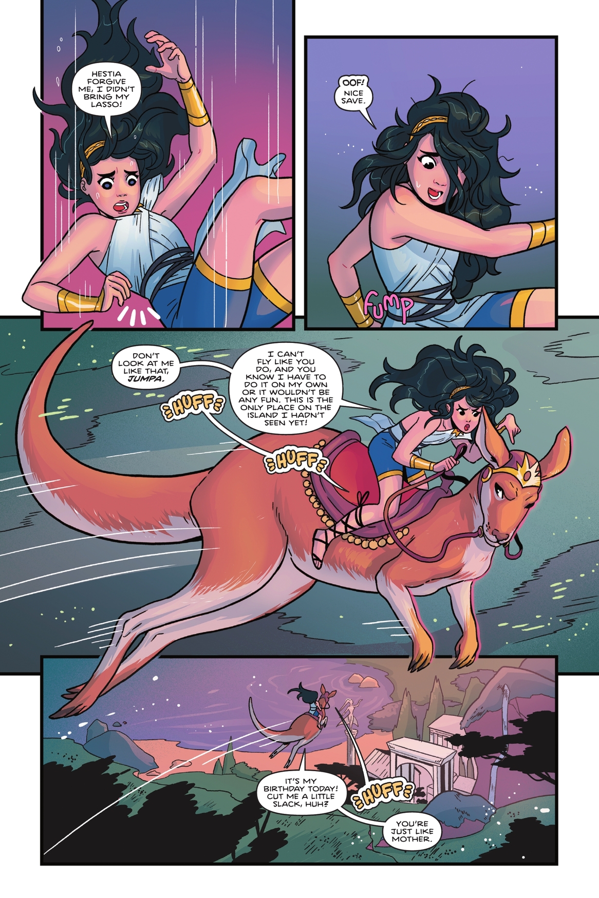 Wonder Woman: The Adventures of Young Diana (2024): Chapter 1 - Page 8