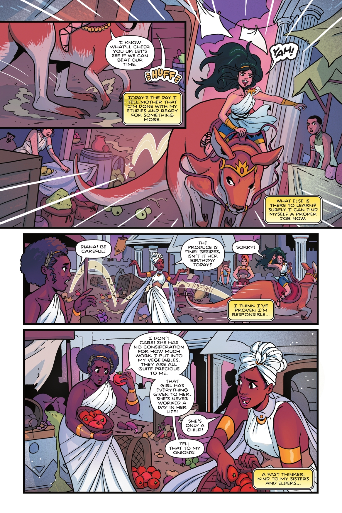 Wonder Woman: The Adventures of Young Diana (2024): Chapter 1 - Page 9