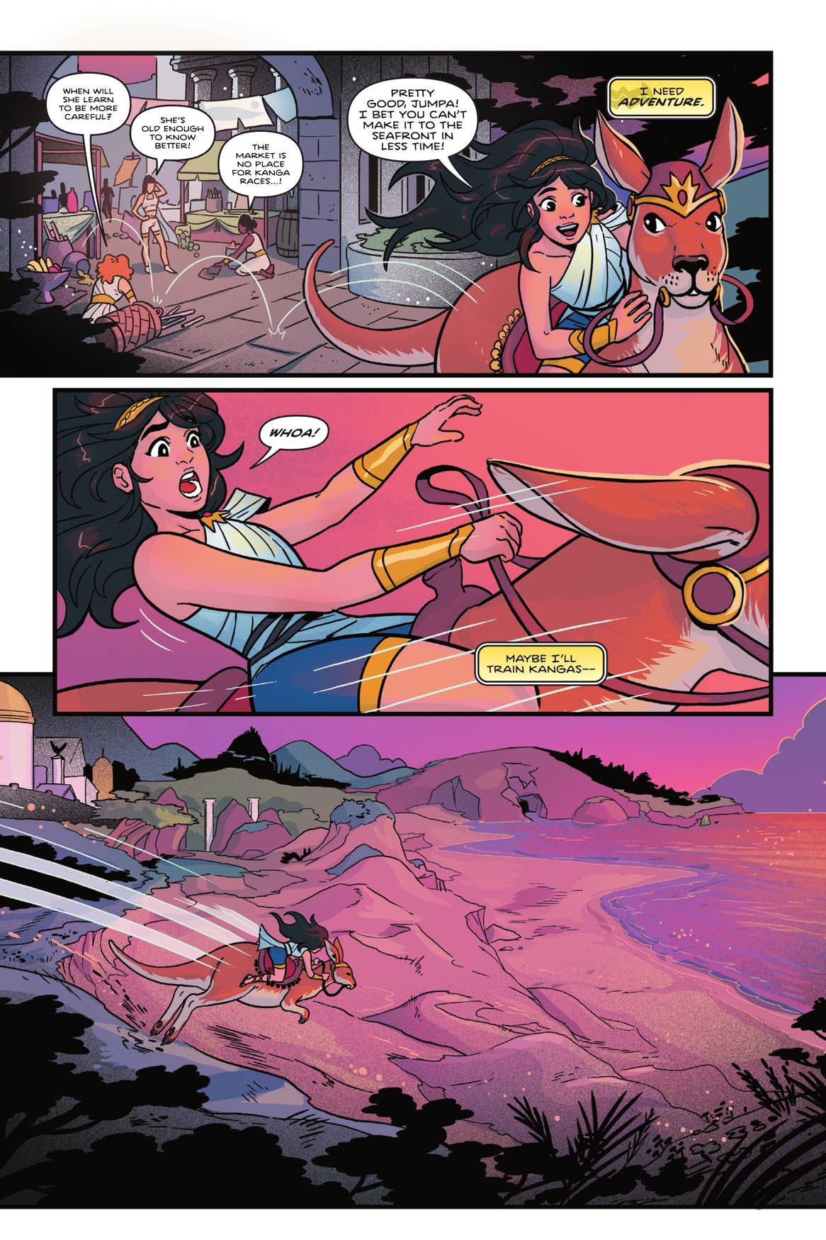 Wonder Woman: The Adventures of Young Diana (2024): Chapter 1 - Page 10