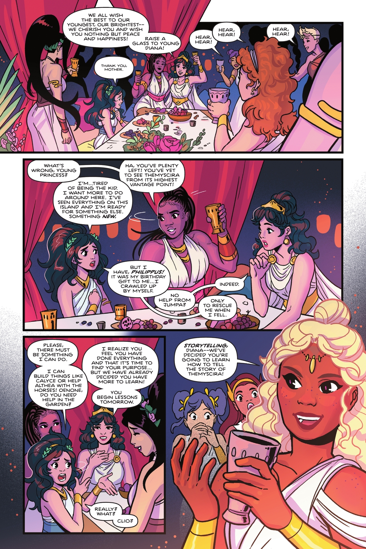 Wonder Woman: The Adventures of Young Diana (2024): Chapter 1 - Page 13