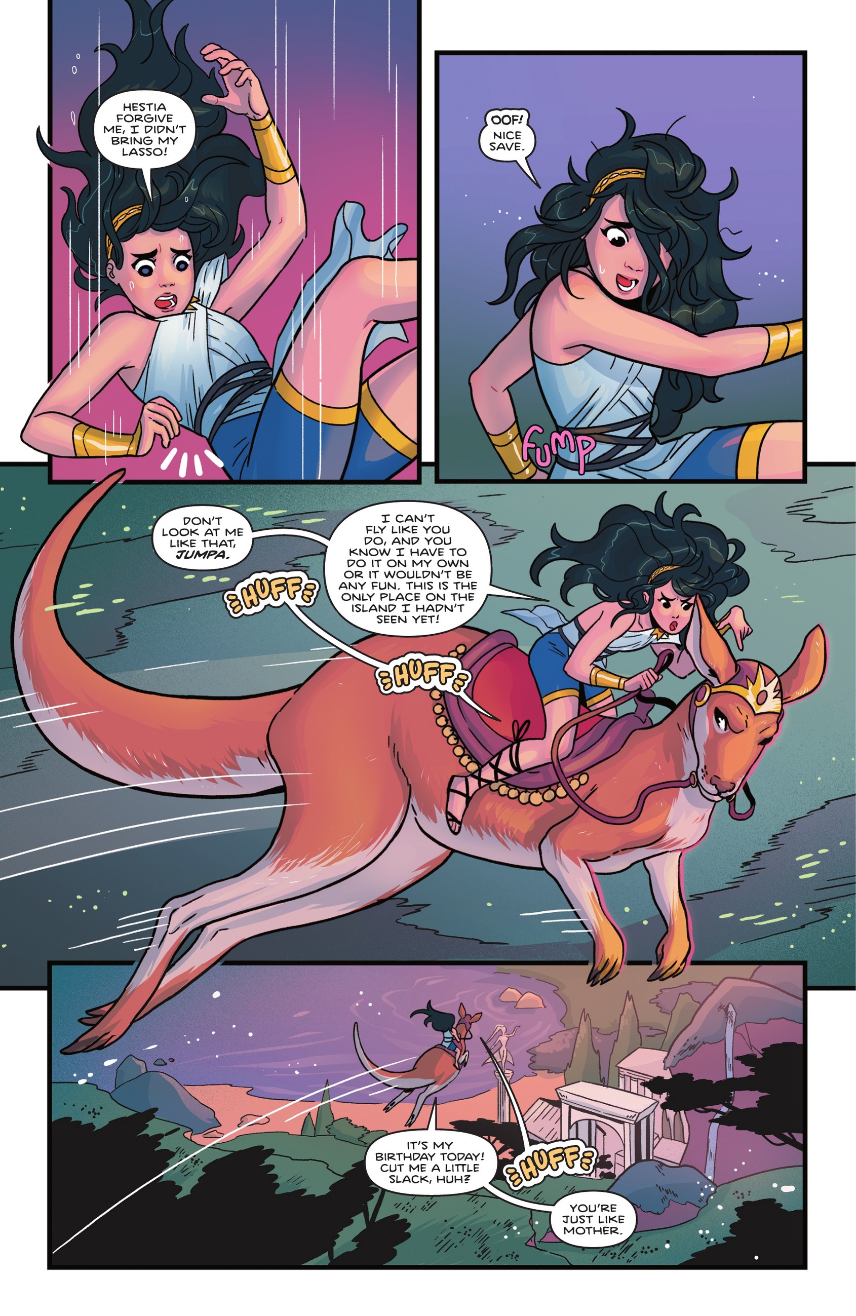 Wonder Woman: The Adventures of Young Diana Special (2021): Chapter 1 - Page 6