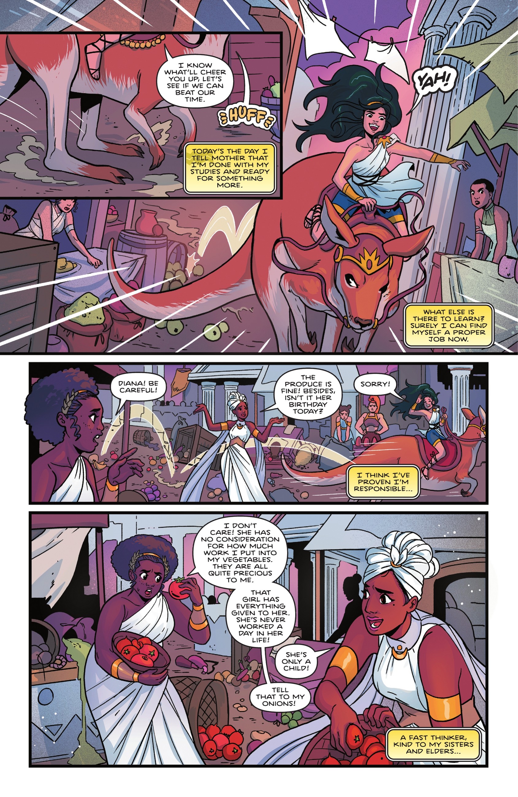 Wonder Woman: The Adventures of Young Diana Special (2021): Chapter 1 - Page 7