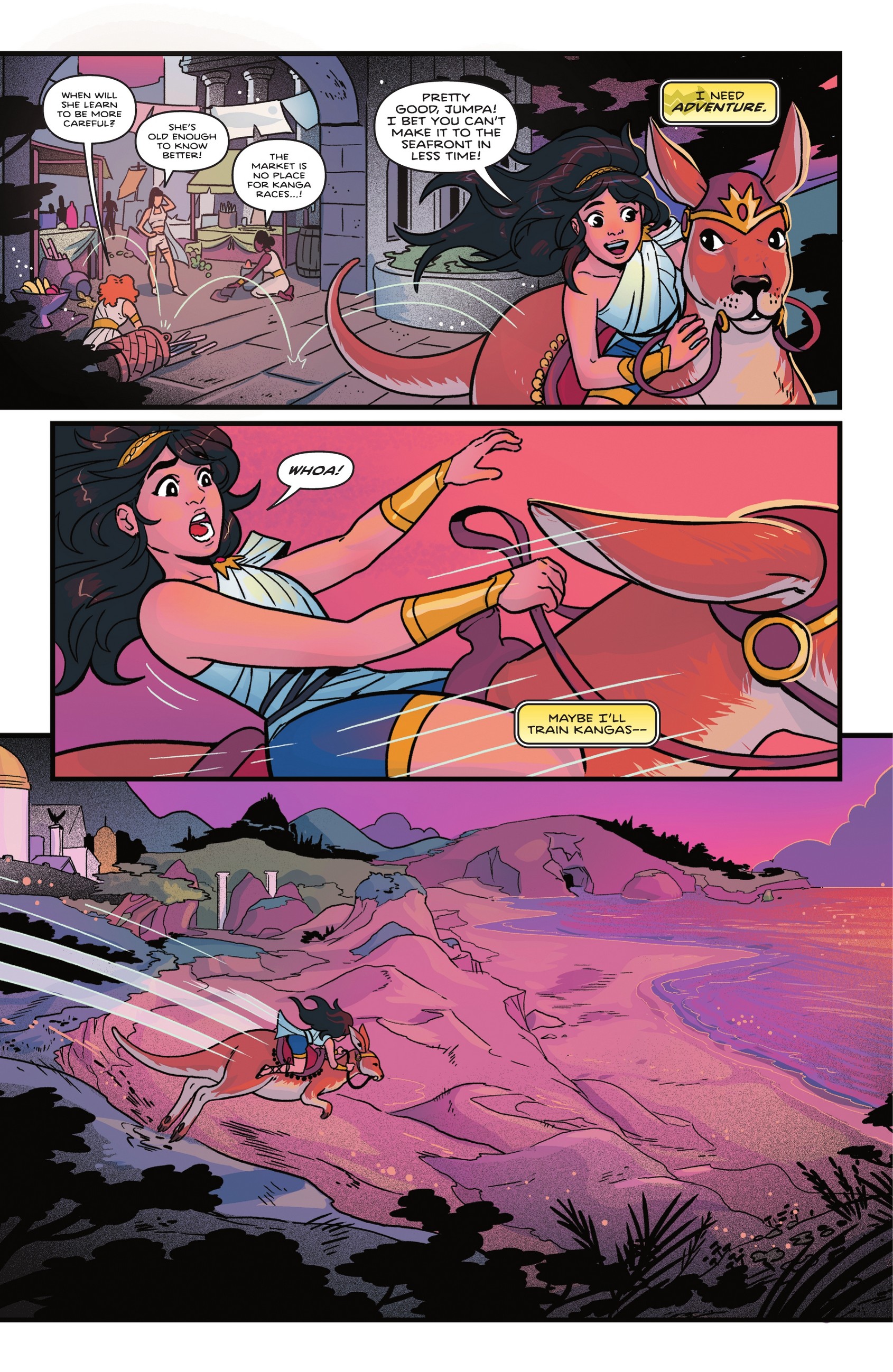 Wonder Woman: The Adventures of Young Diana Special (2021): Chapter 1 - Page 8