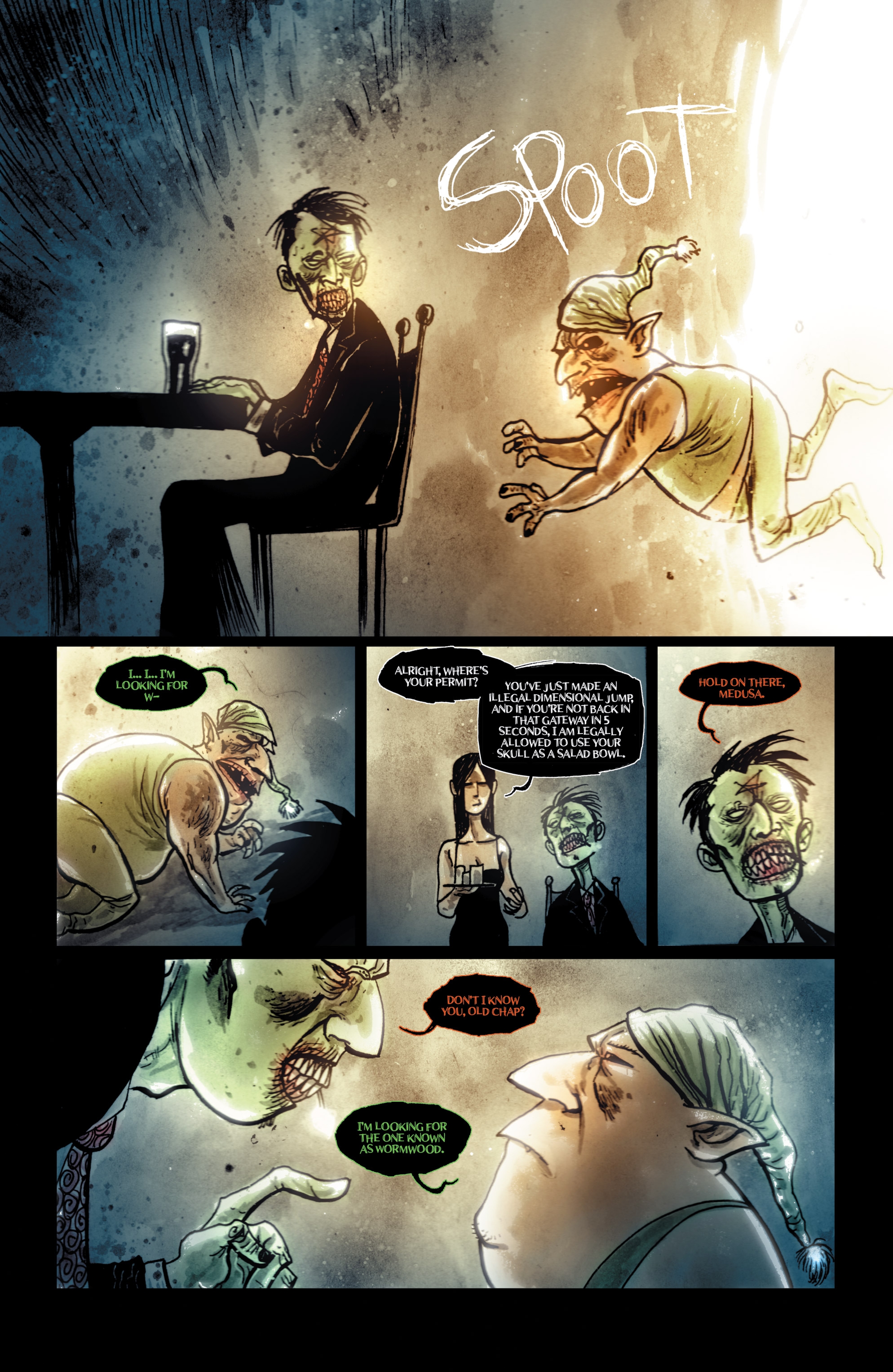 Wormwood, Gentleman Corpse Christmas Special (2017): Chapter 1 - Page 4