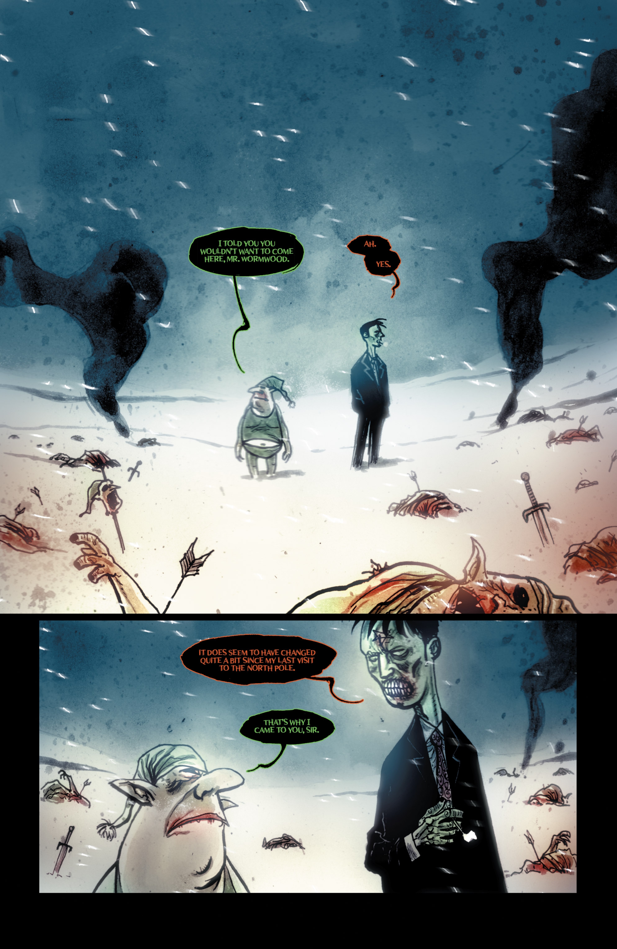 Wormwood, Gentleman Corpse Christmas Special (2017): Chapter 1 - Page 6