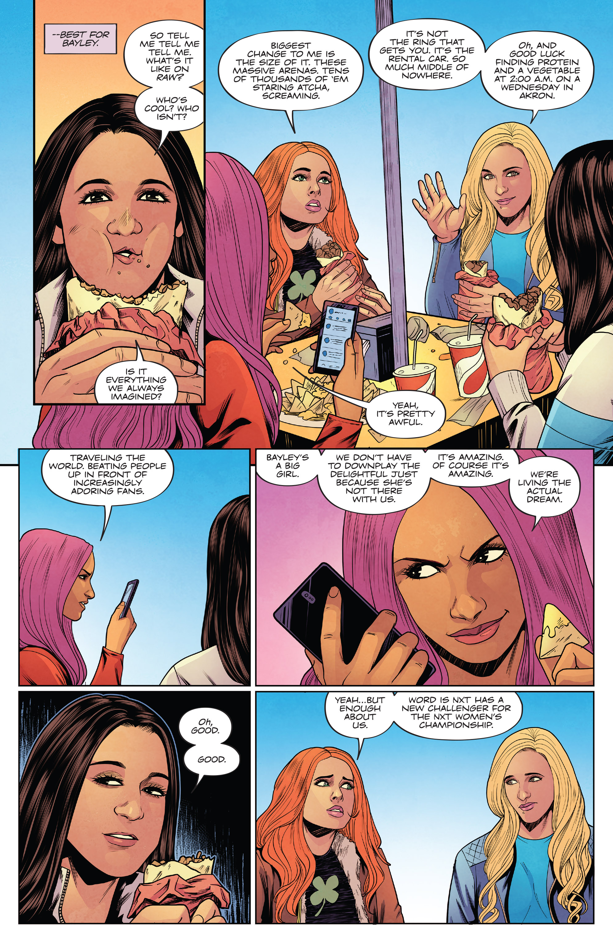 WWE (2017): Chapter 15 - Page 8
