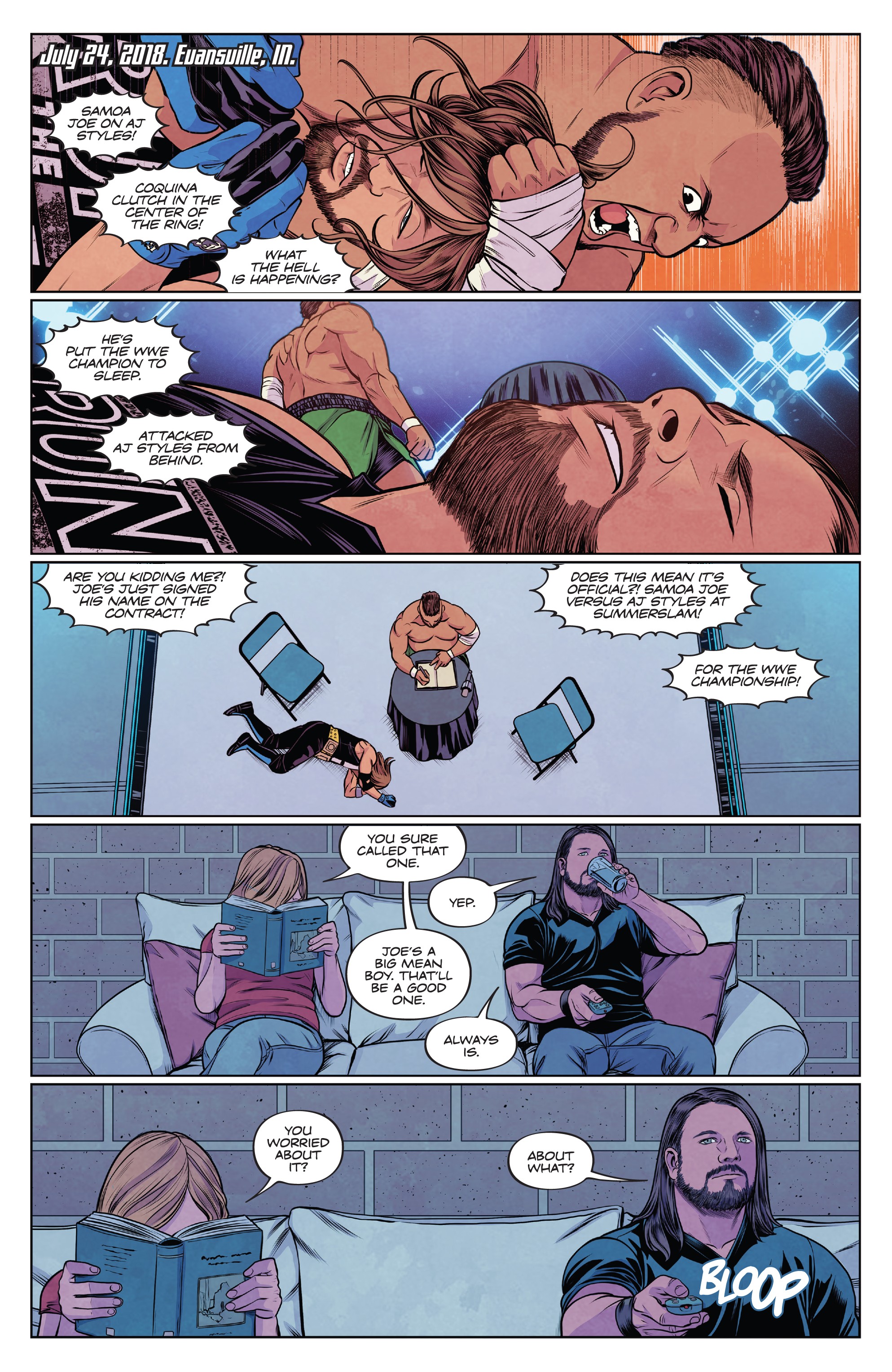 WWE (2017): Chapter 25 - Page 6