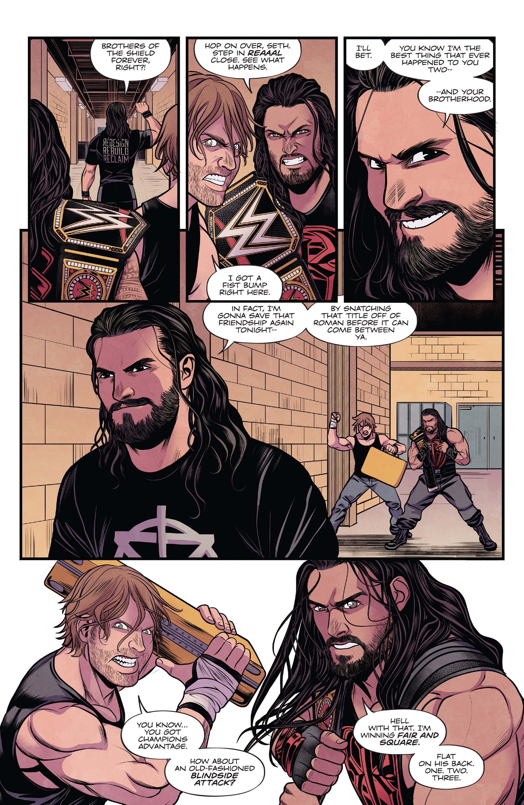 WWE (2017): Chapter 9 - Page 5
