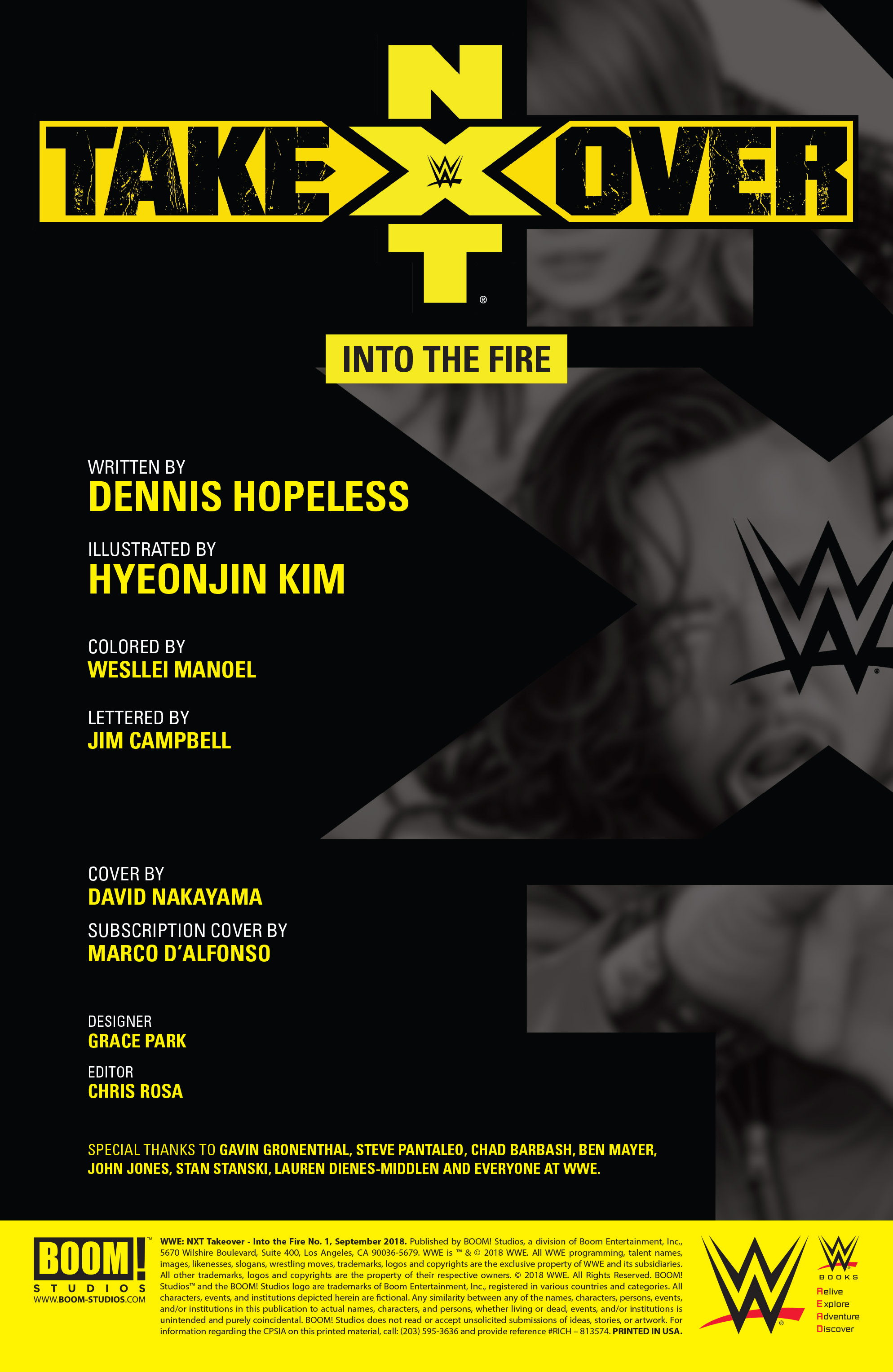 WWE: NXT Takeover: Into the Fire (2018-): Chapter 1 - Page 2