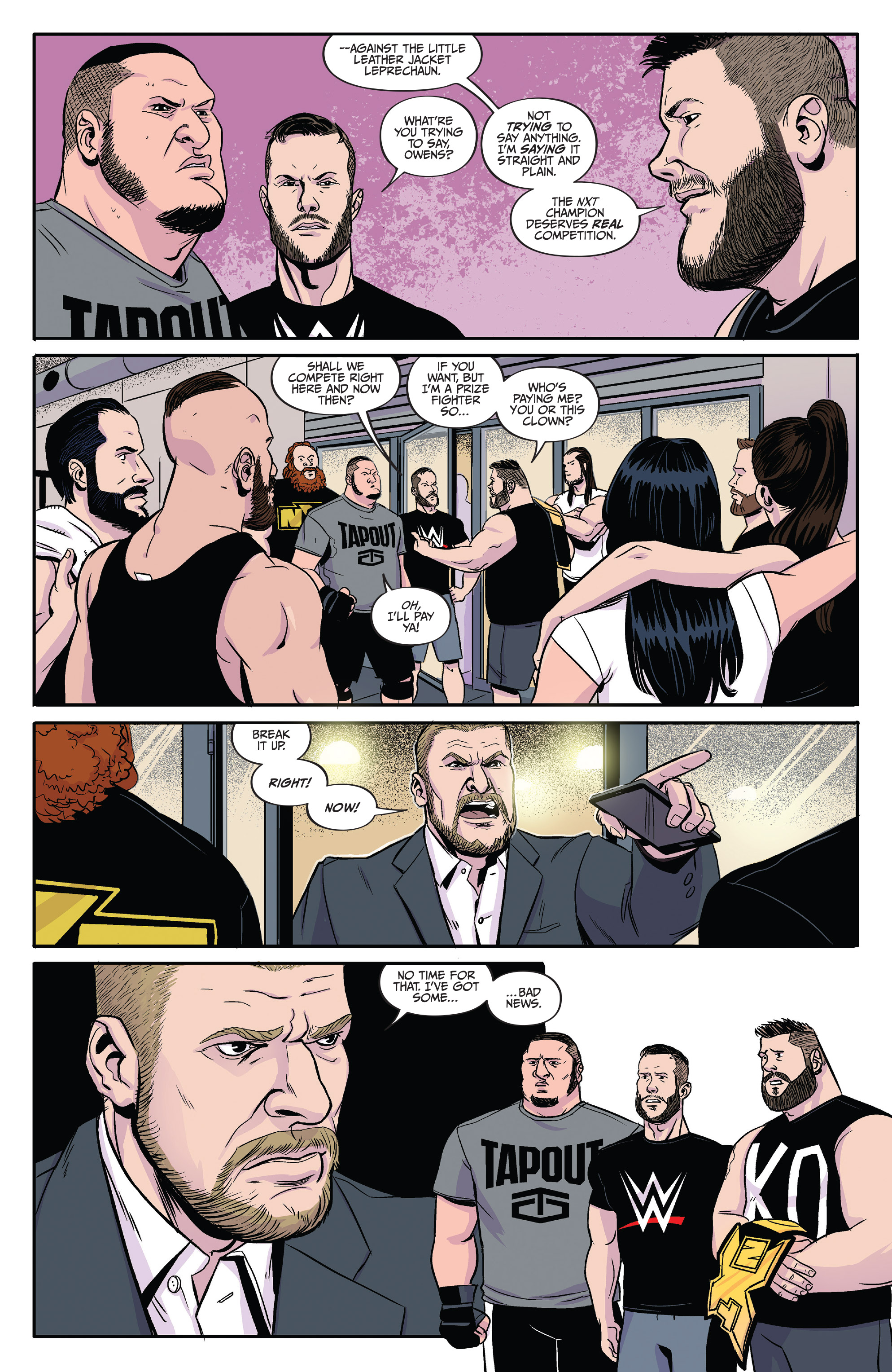 WWE: NXT Takeover: Proving Ground (2018): Chapter 1 - Page 8
