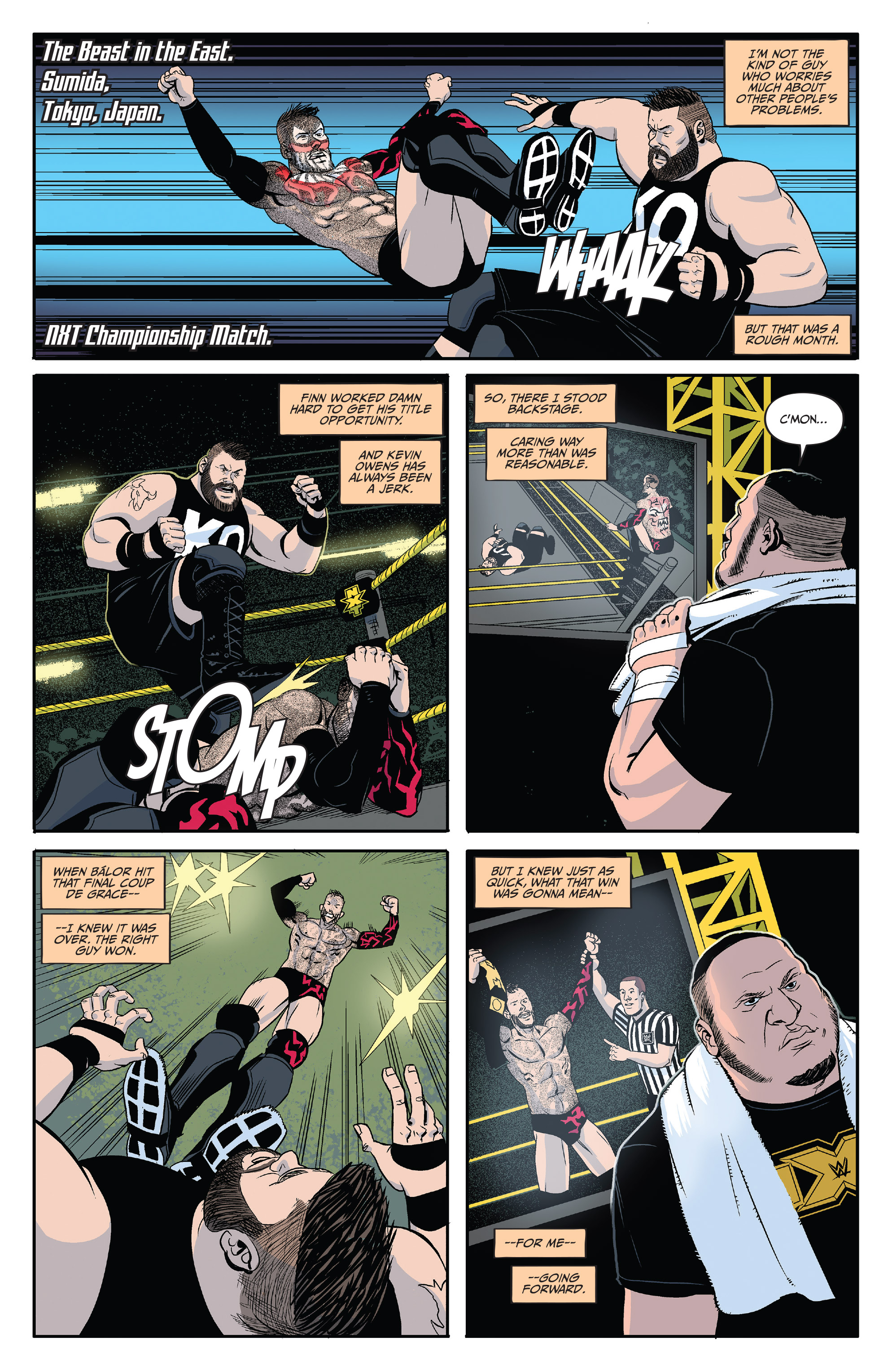 WWE: NXT Takeover: Proving Ground (2018): Chapter 1 - Page 10