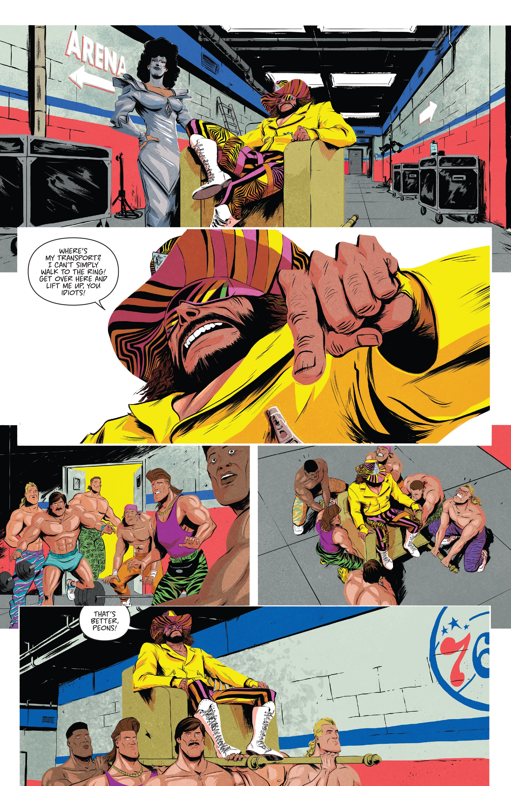 WWE Summer Slam 2017: Chapter 1 - Page 6