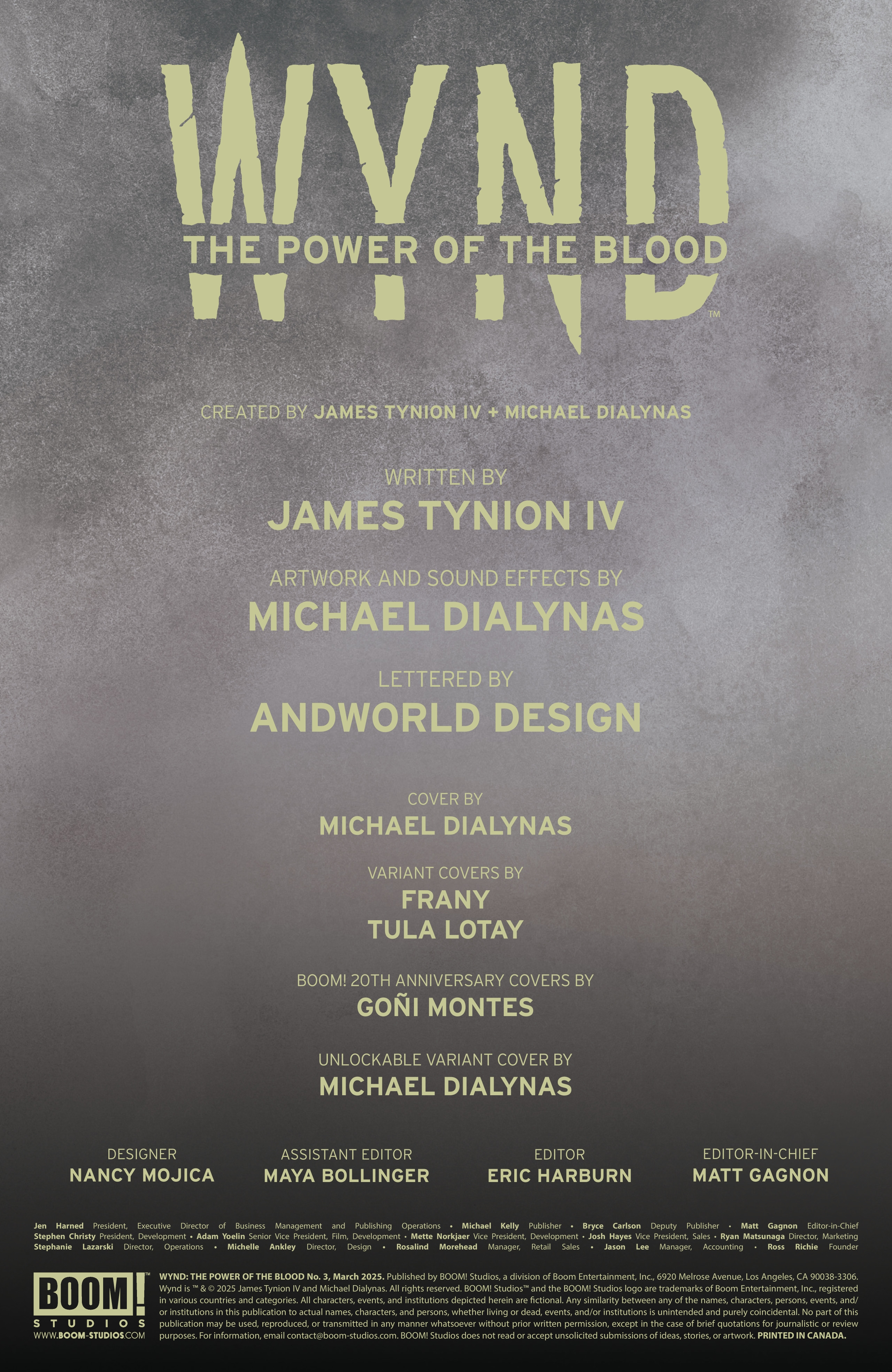Wynd: The Power of the Blood (2024-): Chapter 3 - Page 2