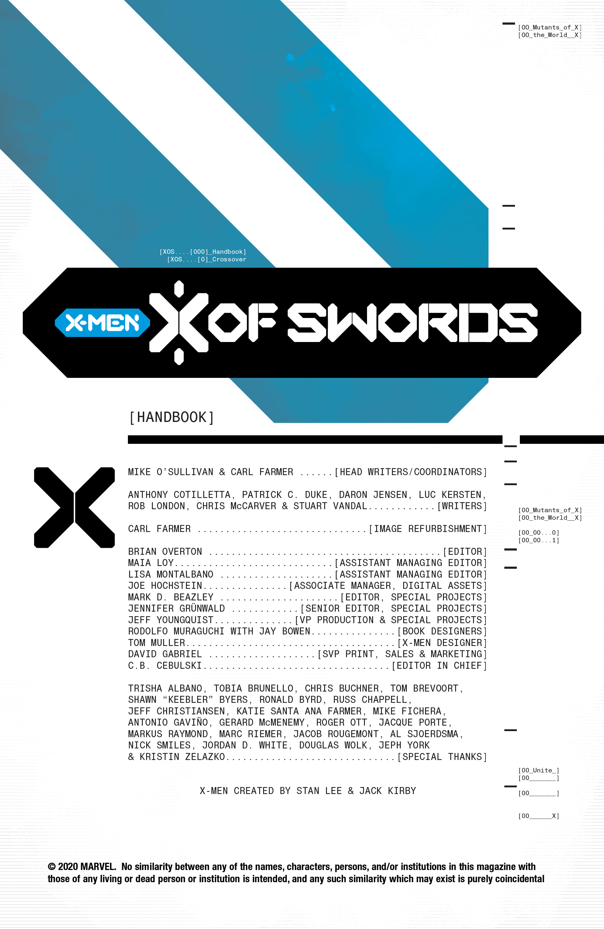 X Of Swords Handbook (2020): Chapter 1 - Page 2