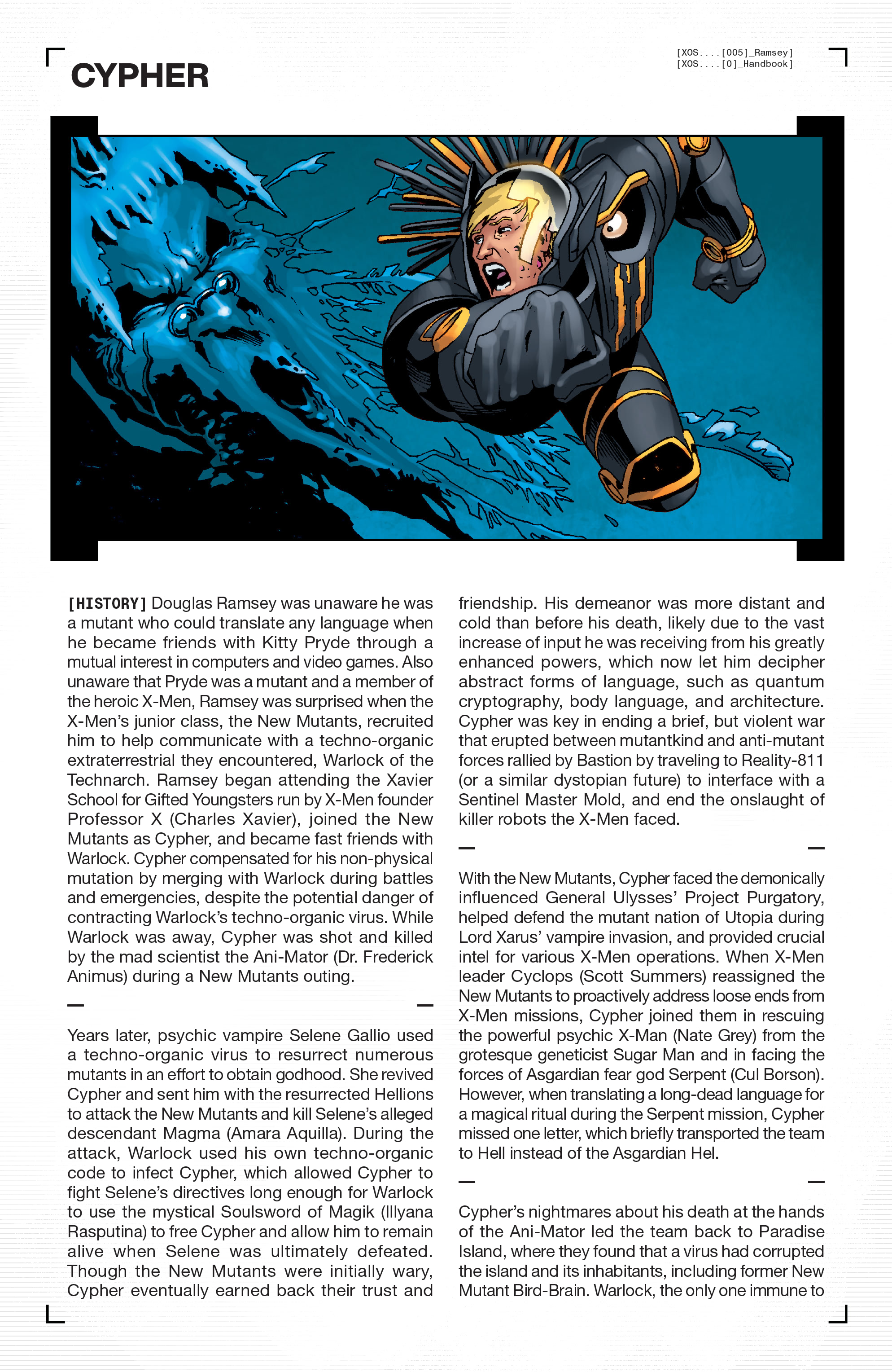 X Of Swords Handbook (2020): Chapter 1 - Page 18
