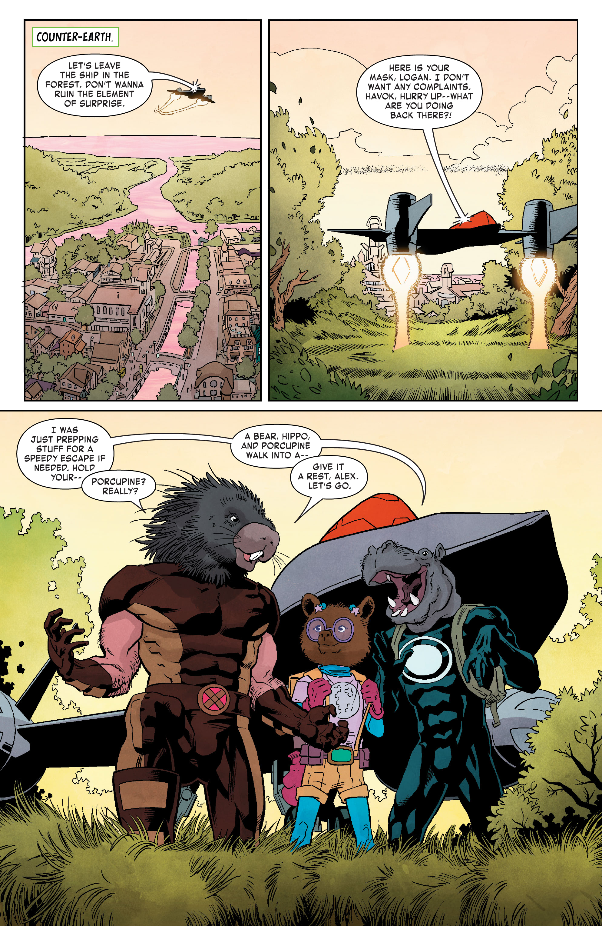 X-Men and Moon Girl (2022-): Chapter 1 - Page 8