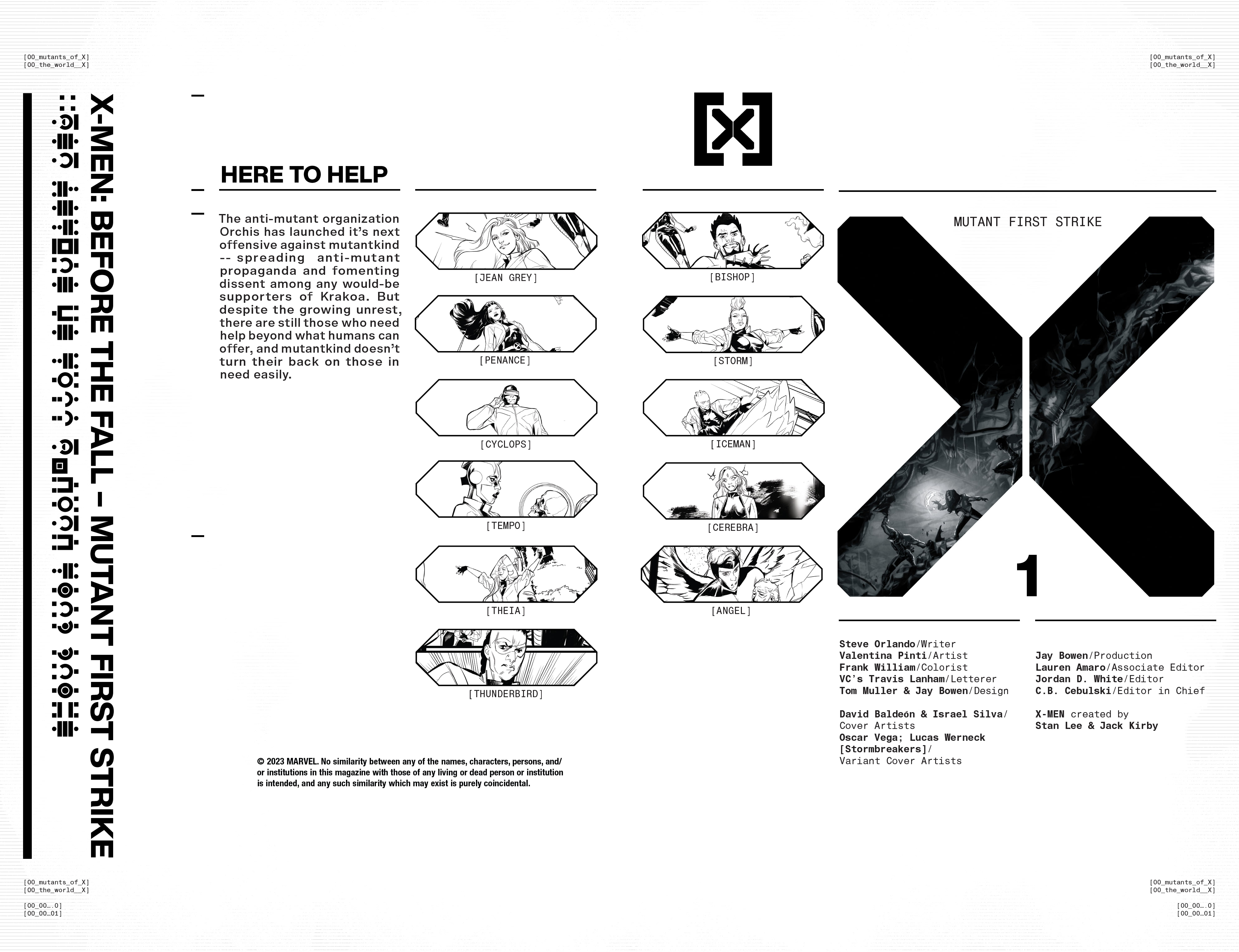 X-Men: Before the Fall - Mutant First Strike (2023-): Chapter 1 - Page 8