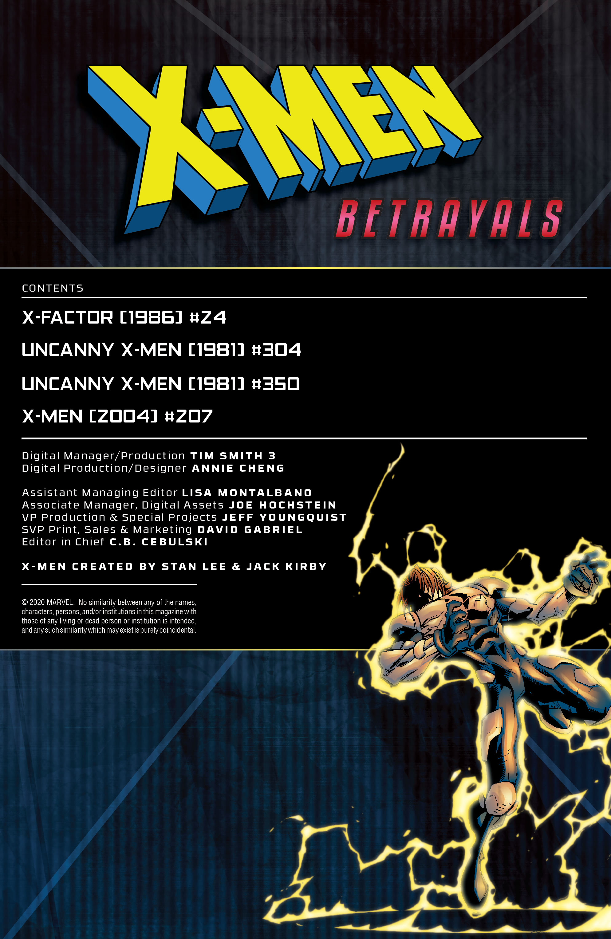 X-Men: Betrayals (2020): Chapter 1 - Page 2