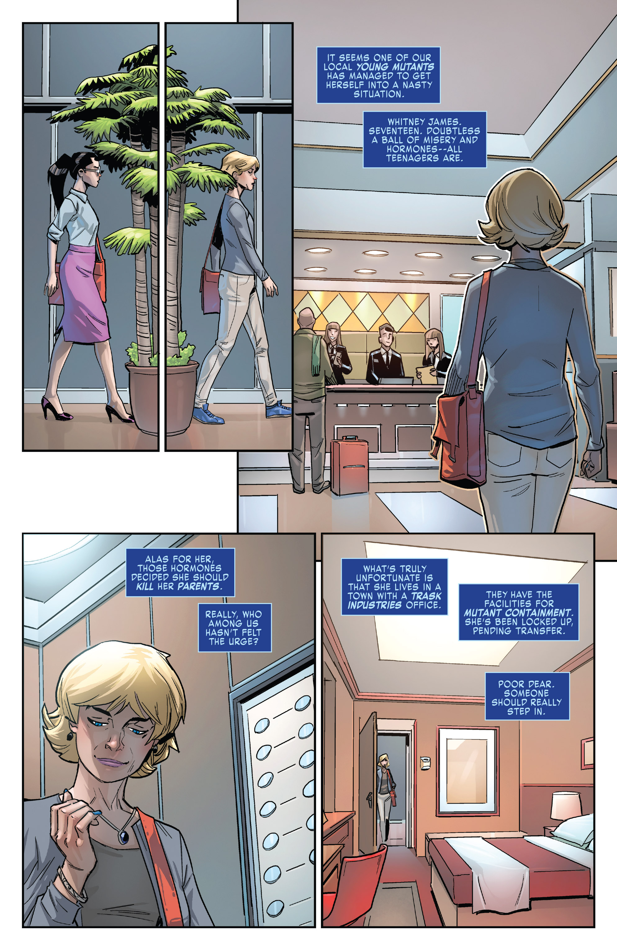 X-Men: Black - Mystique (2018): Chapter 1 - Page 7