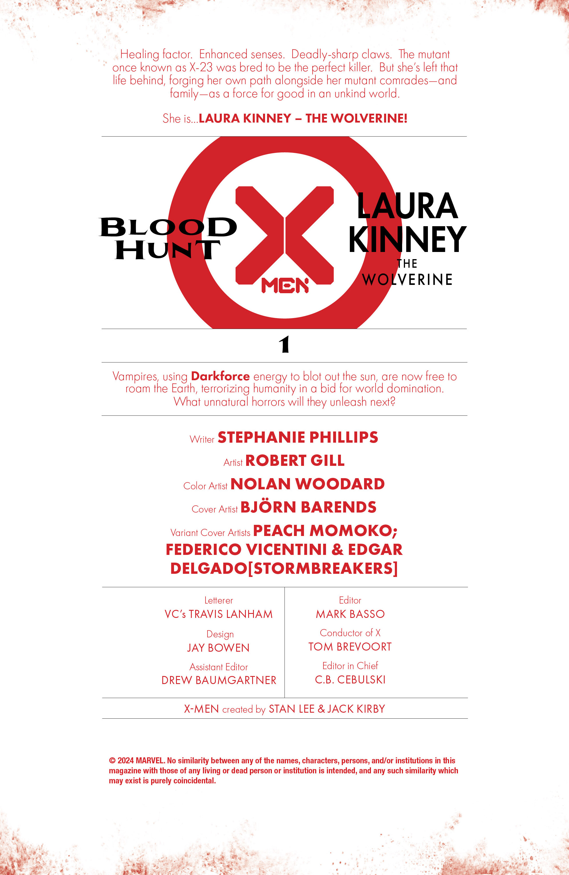 X-Men: Blood Hunt - Laura Kinney The Wolverine (2024-): Chapter 1 - Page 3