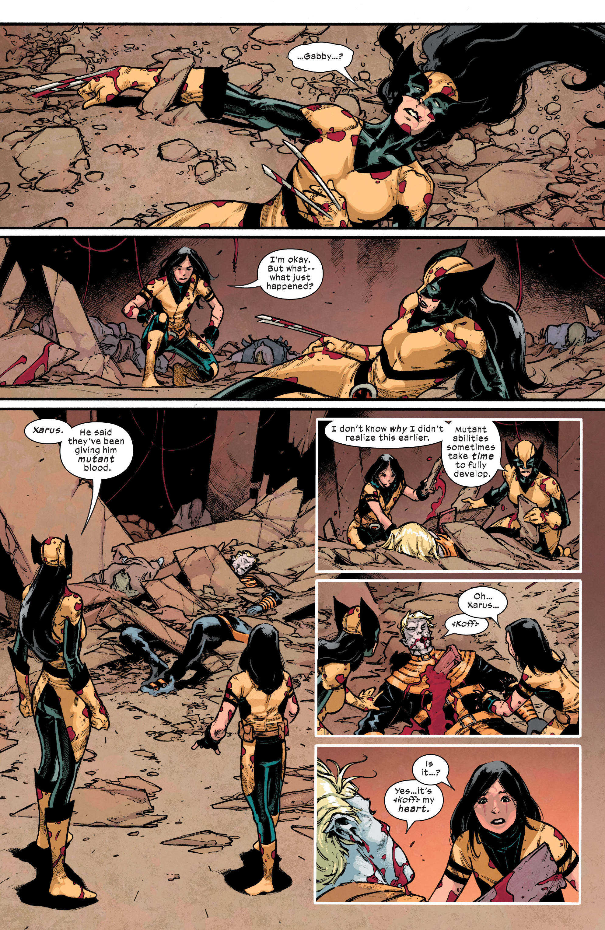 X-Men: Blood Hunt - Laura Kinney The Wolverine (2024-): Chapter 1 - Page 22