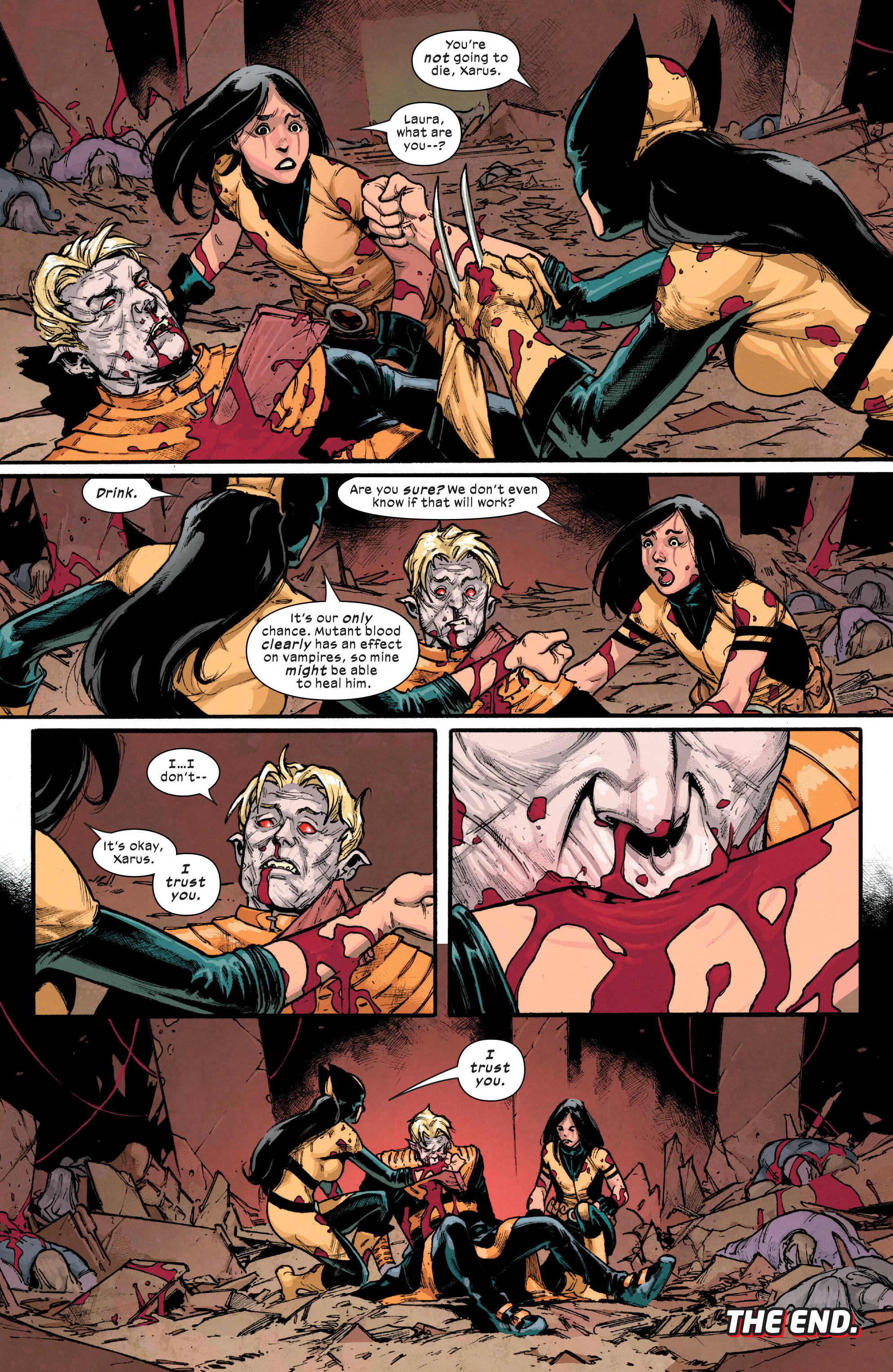 X-Men: Blood Hunt - Laura Kinney The Wolverine (2024-): Chapter 1 - Page 23