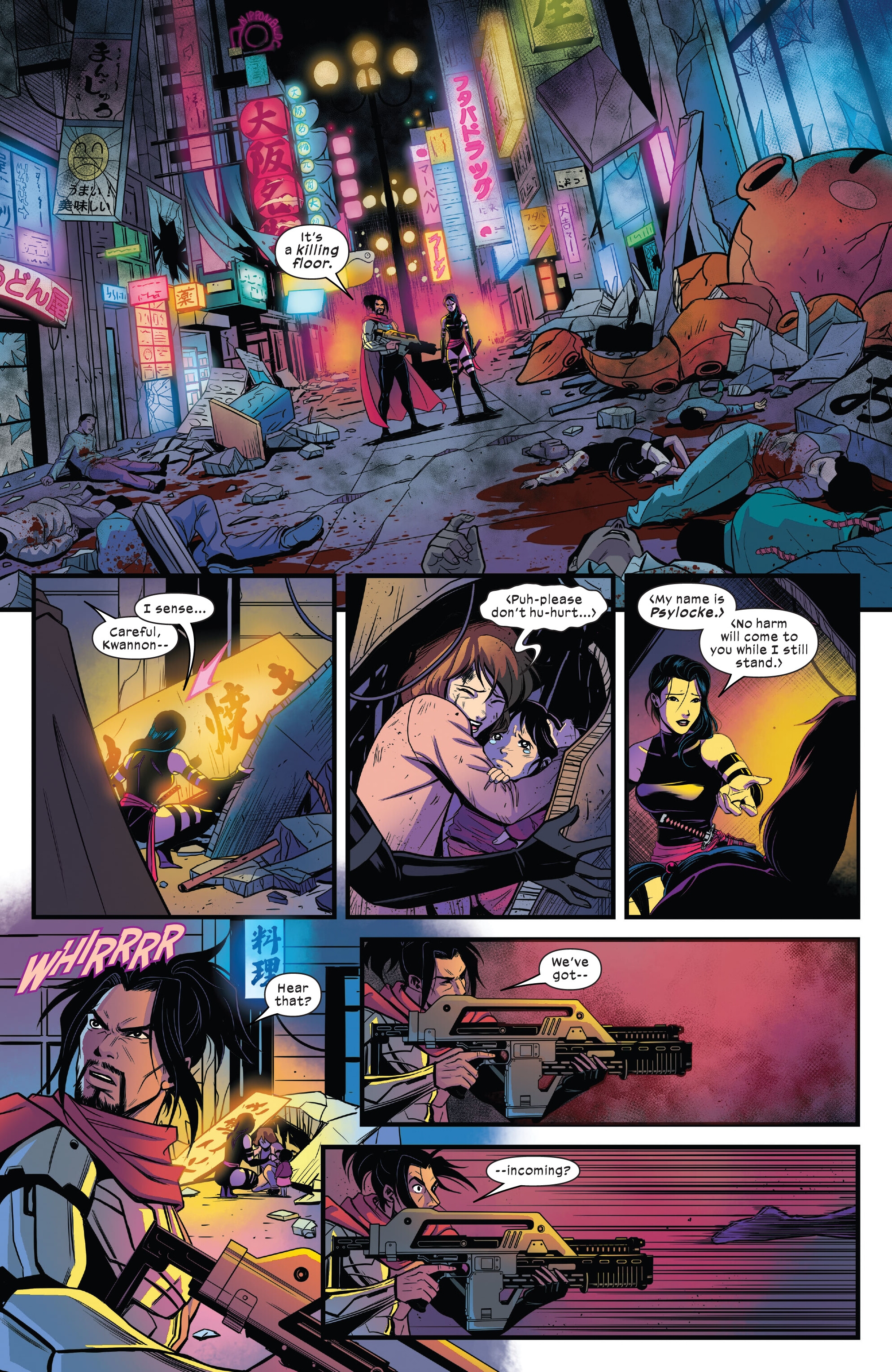 X-Men: Blood Hunt - Psylocke (2024-): Chapter 1 - Page 6
