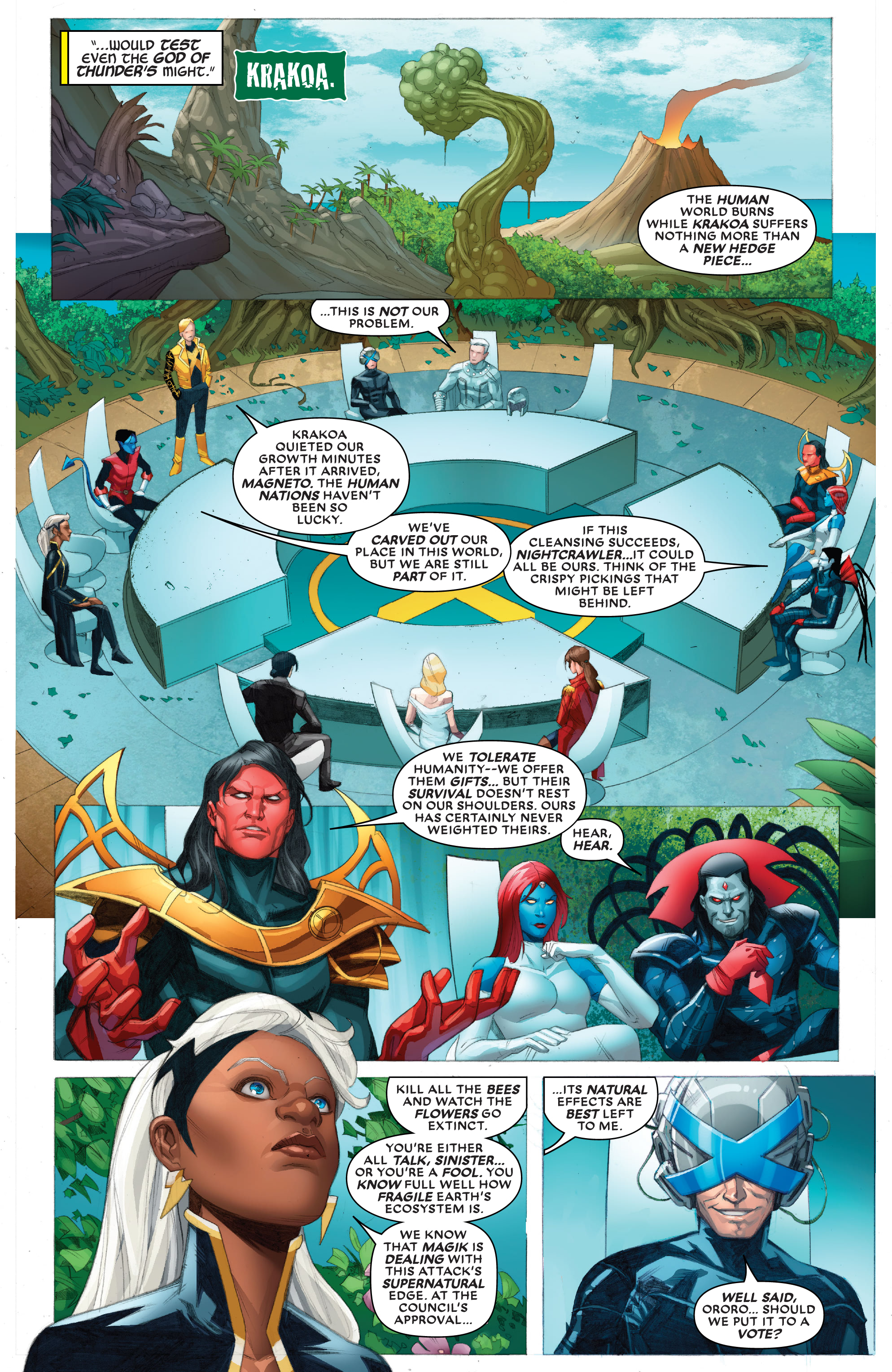 X-Men: Curse Of The Man-Thing (2021): Chapter 1 - Page 8