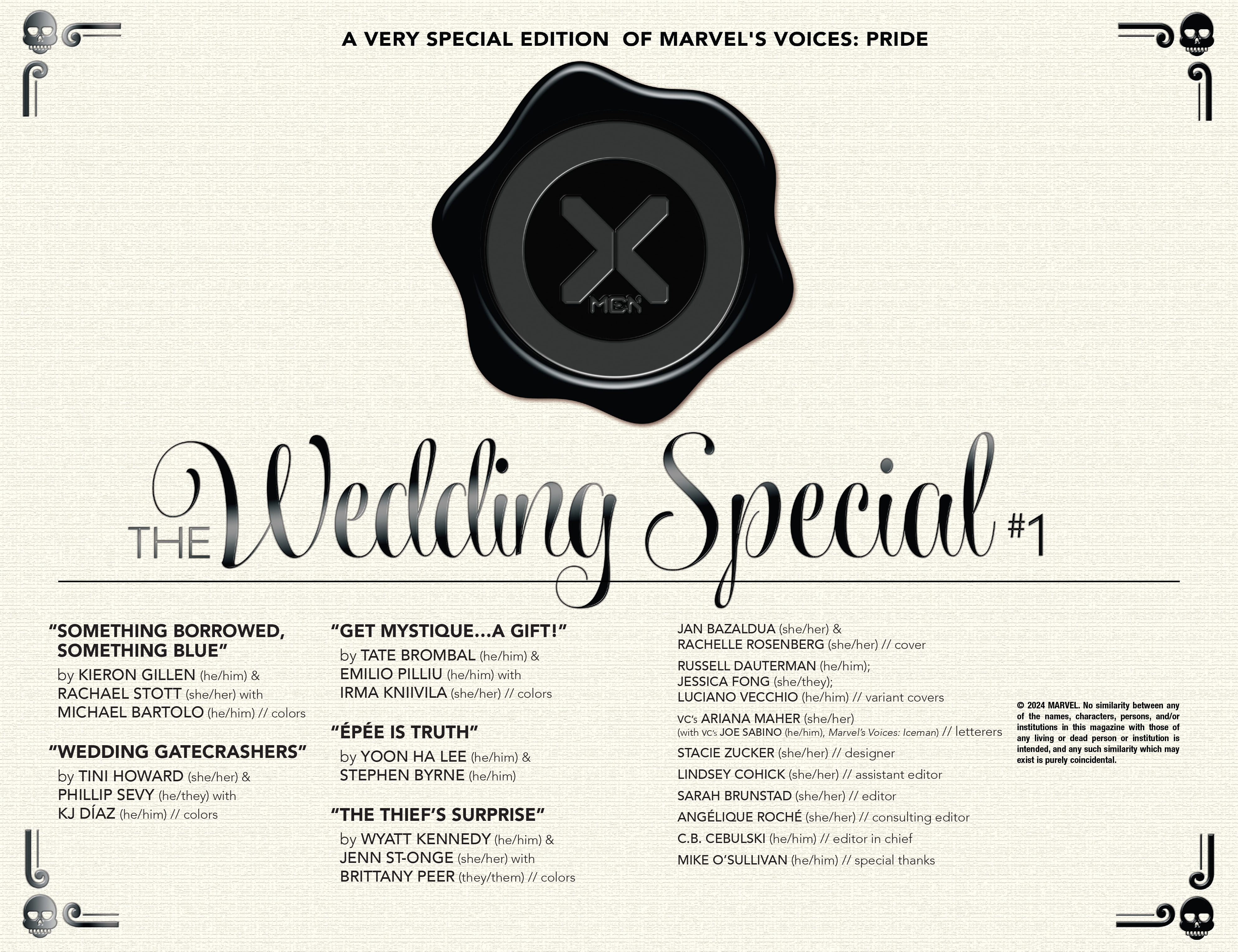 X-Men: The Wedding Special (2024-): Chapter 1 - Page 3