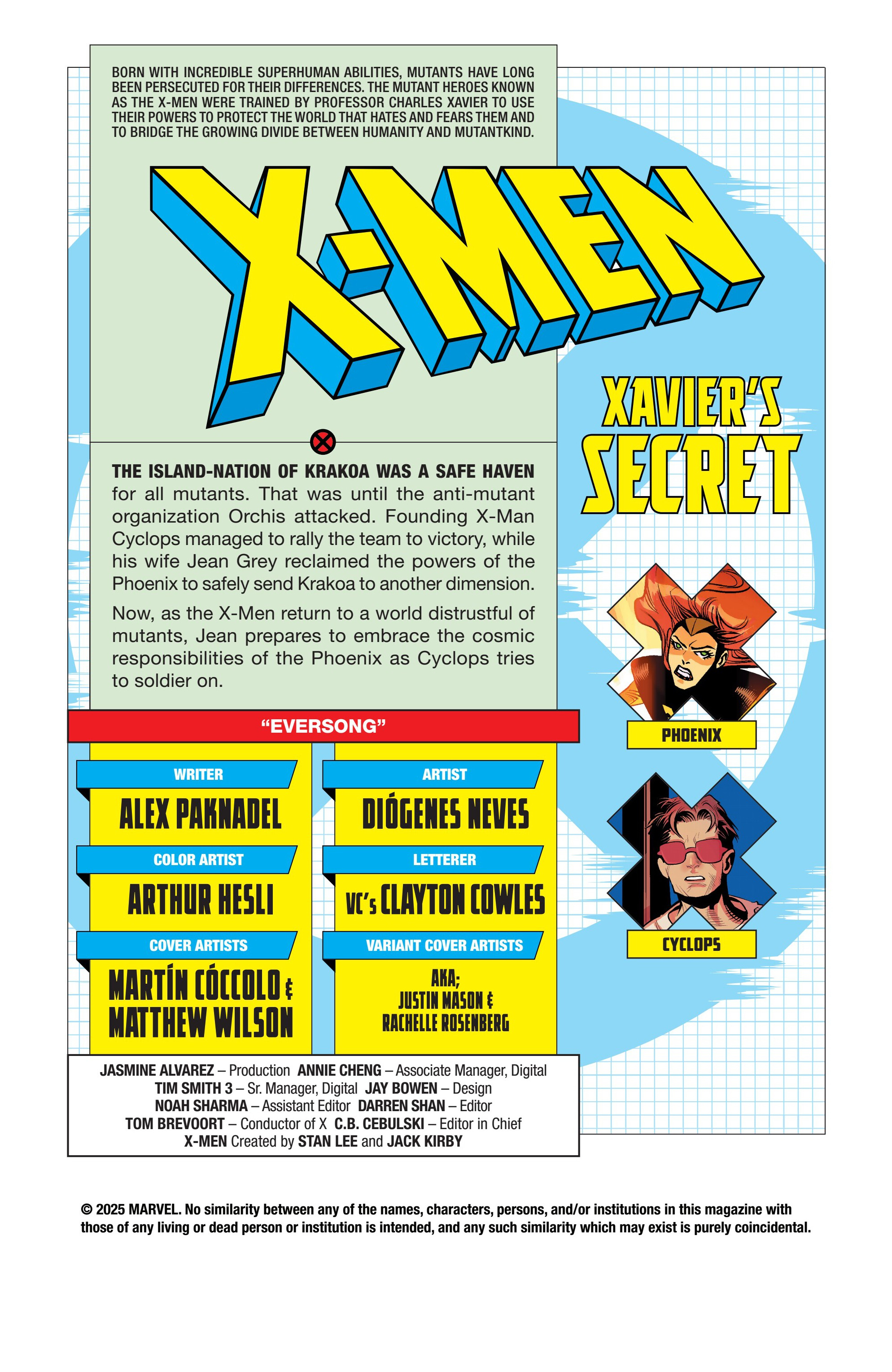 X-Men: Xavier's Secret (2025-): Chapter 1 - Page 2