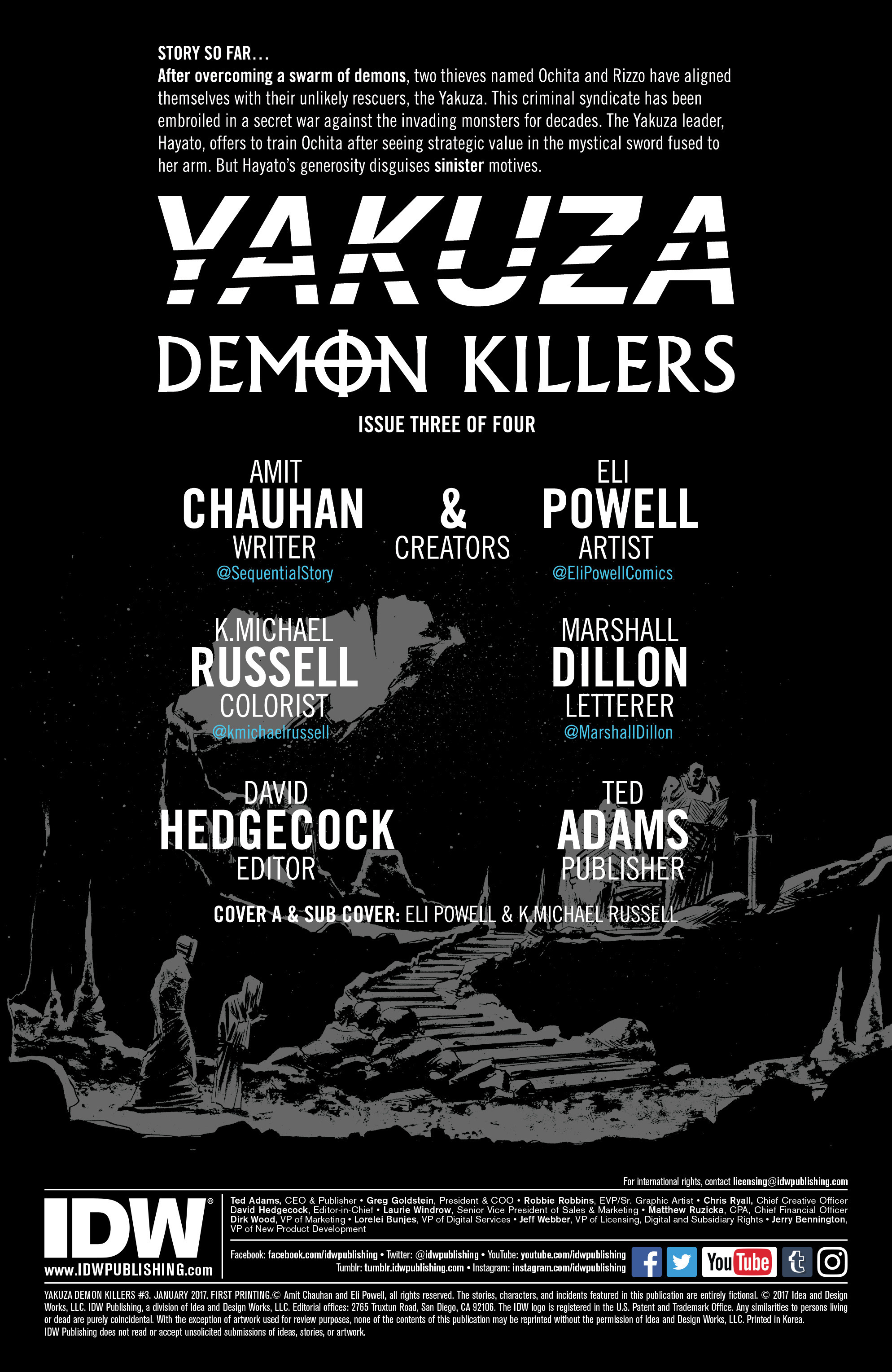 Yakuza Demon Killers (2016-): Chapter 3 - Page 2
