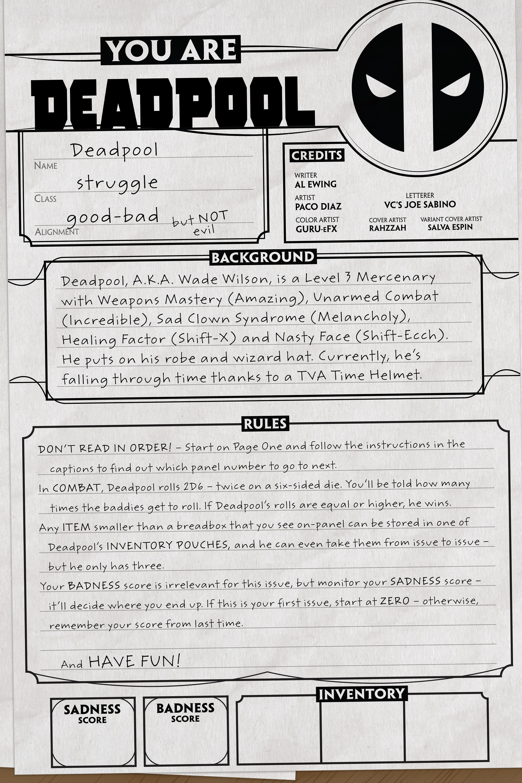 You Are Deadpool (2018): Chapter 4 - Page 3