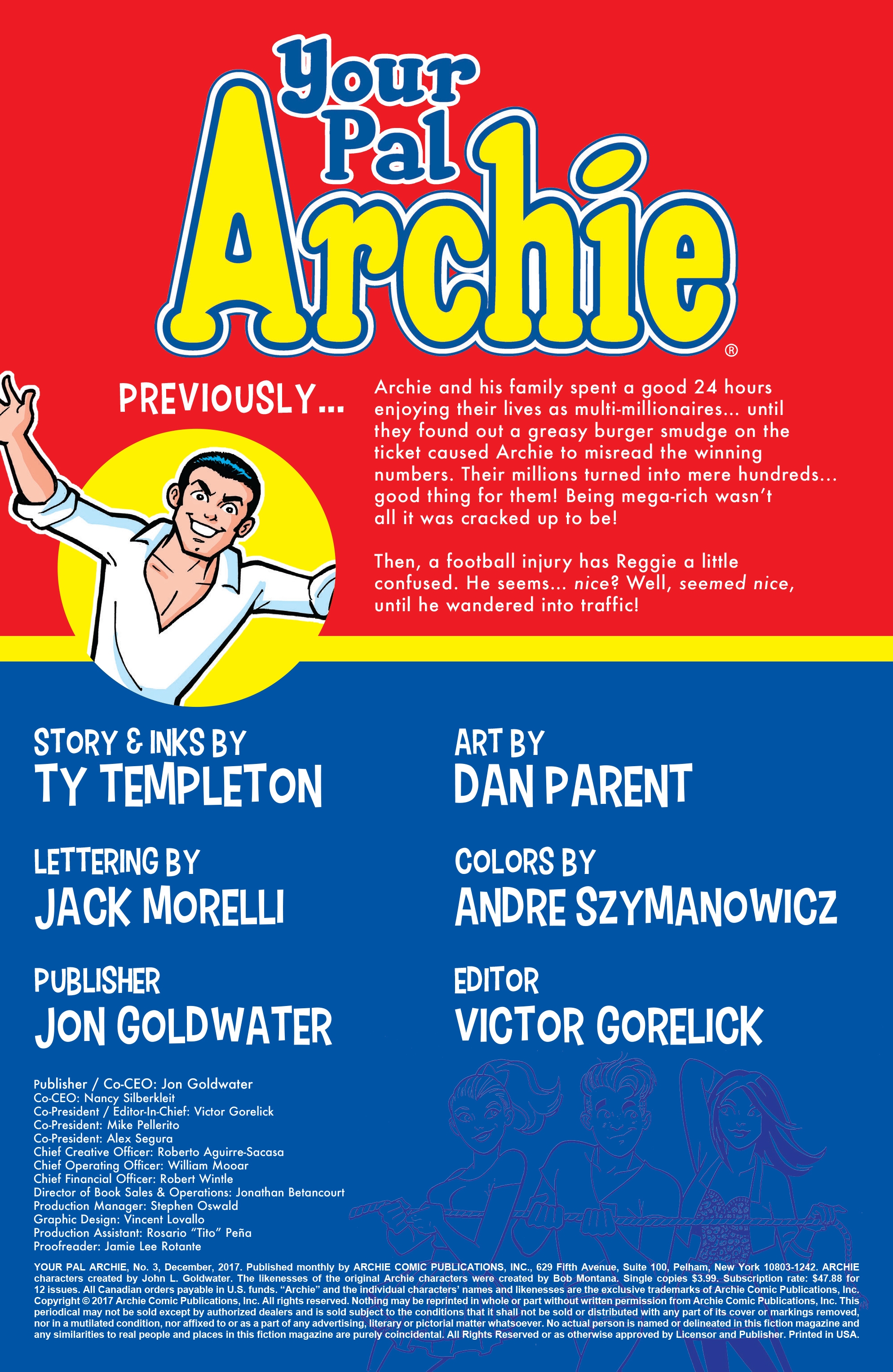 Your Pal Archie (2017): Chapter 3 - Page 2