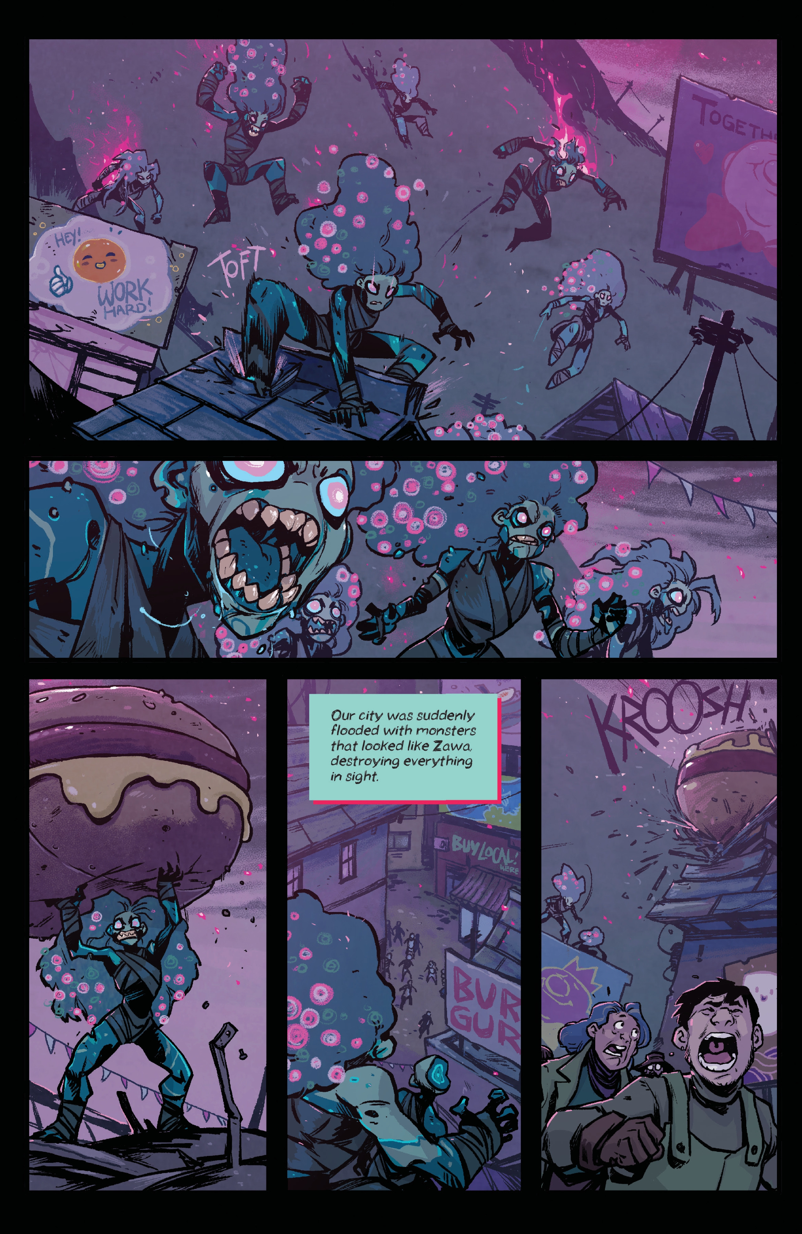 Zawa + The Belly of the Beast (2023-): Chapter 5 - Page 6
