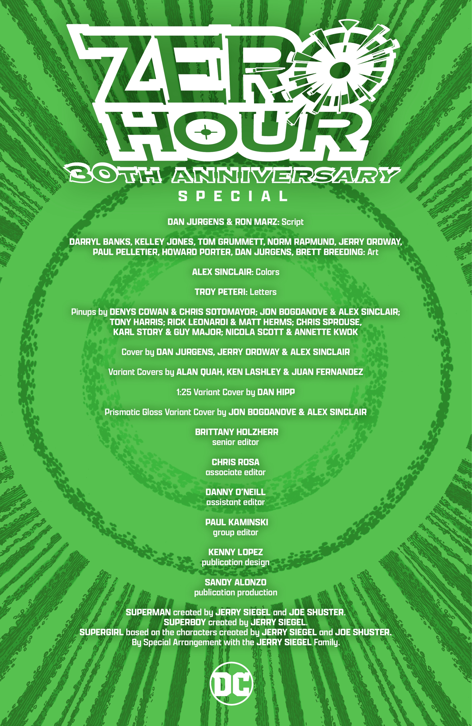 Zero Hour 30th-Anniversary Special (2024): Chapter 1 - Page 2
