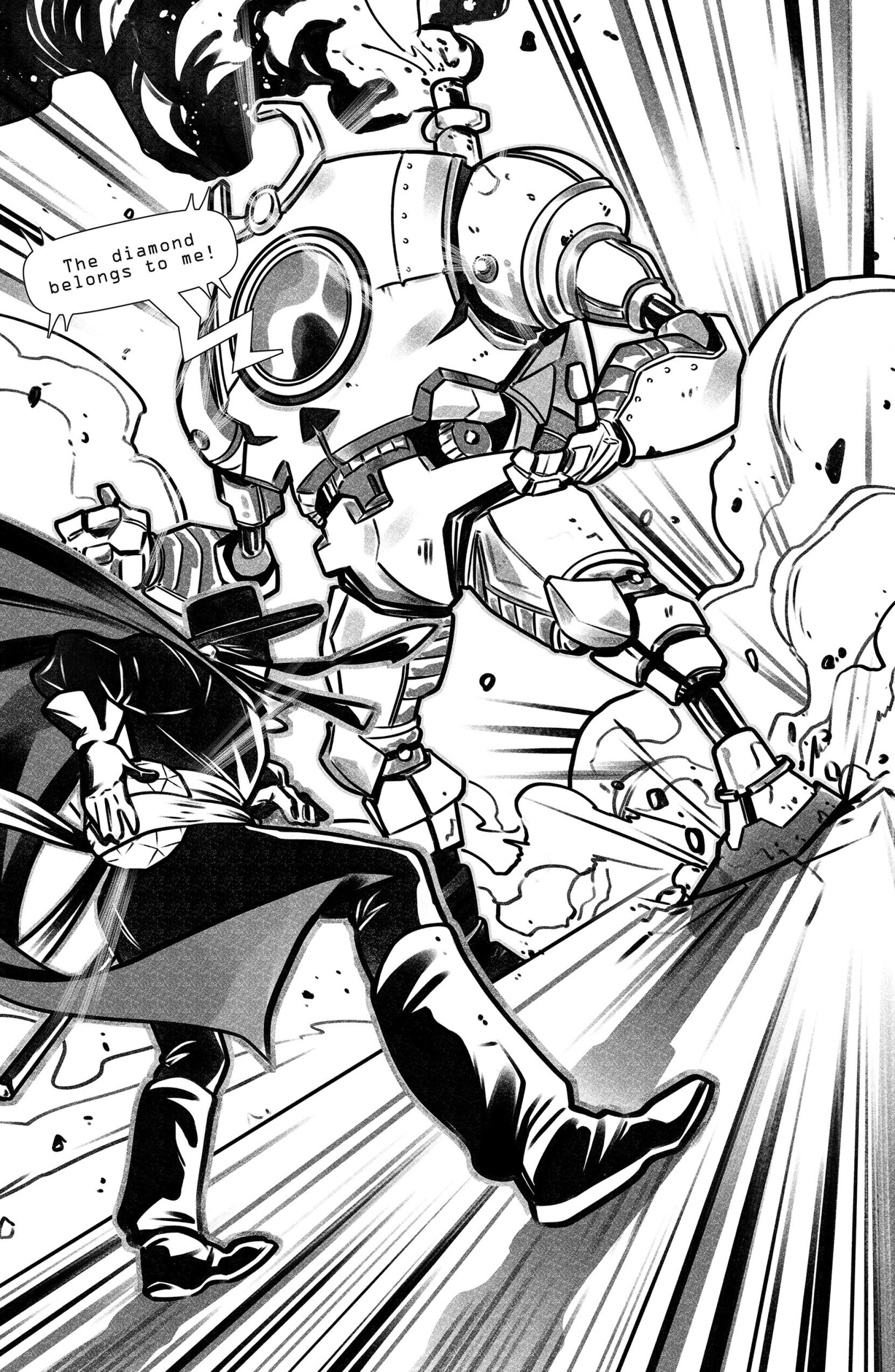 Zorro Black and White Noir (2022-): Chapter 1 - Page 6