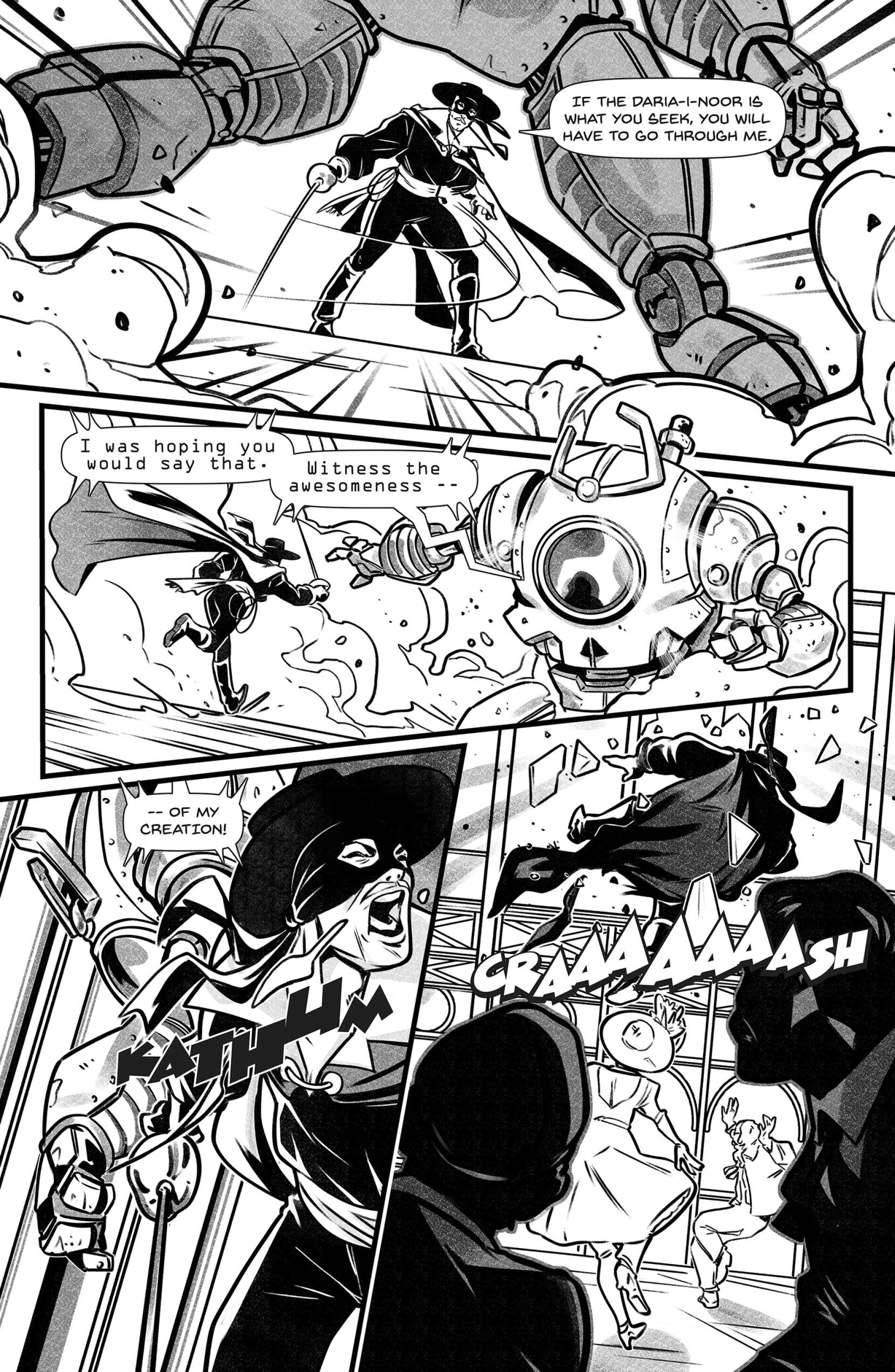Zorro Black and White Noir (2022-): Chapter 1 - Page 7